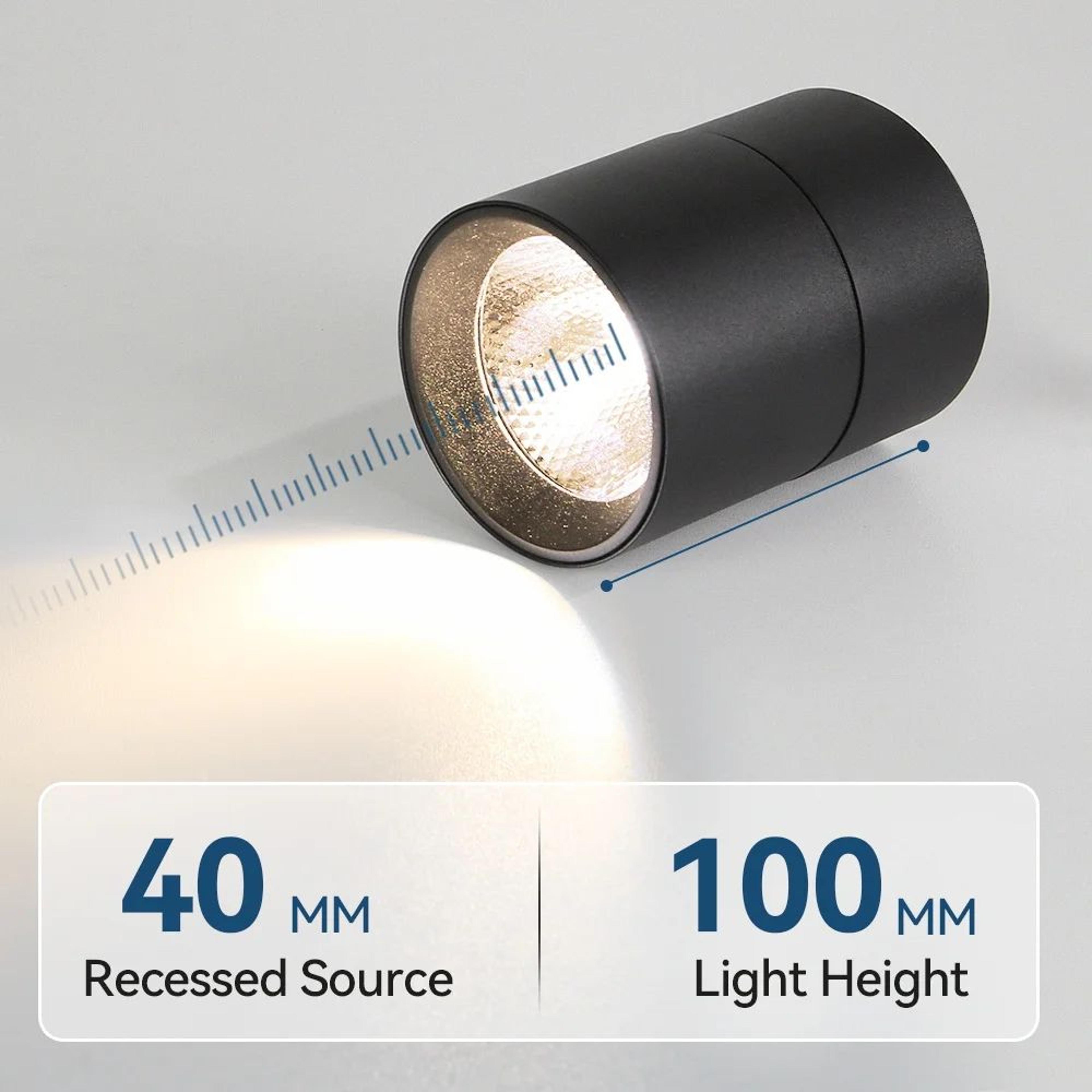 LumaSpot Modern Surface Mount LED Downlight 3