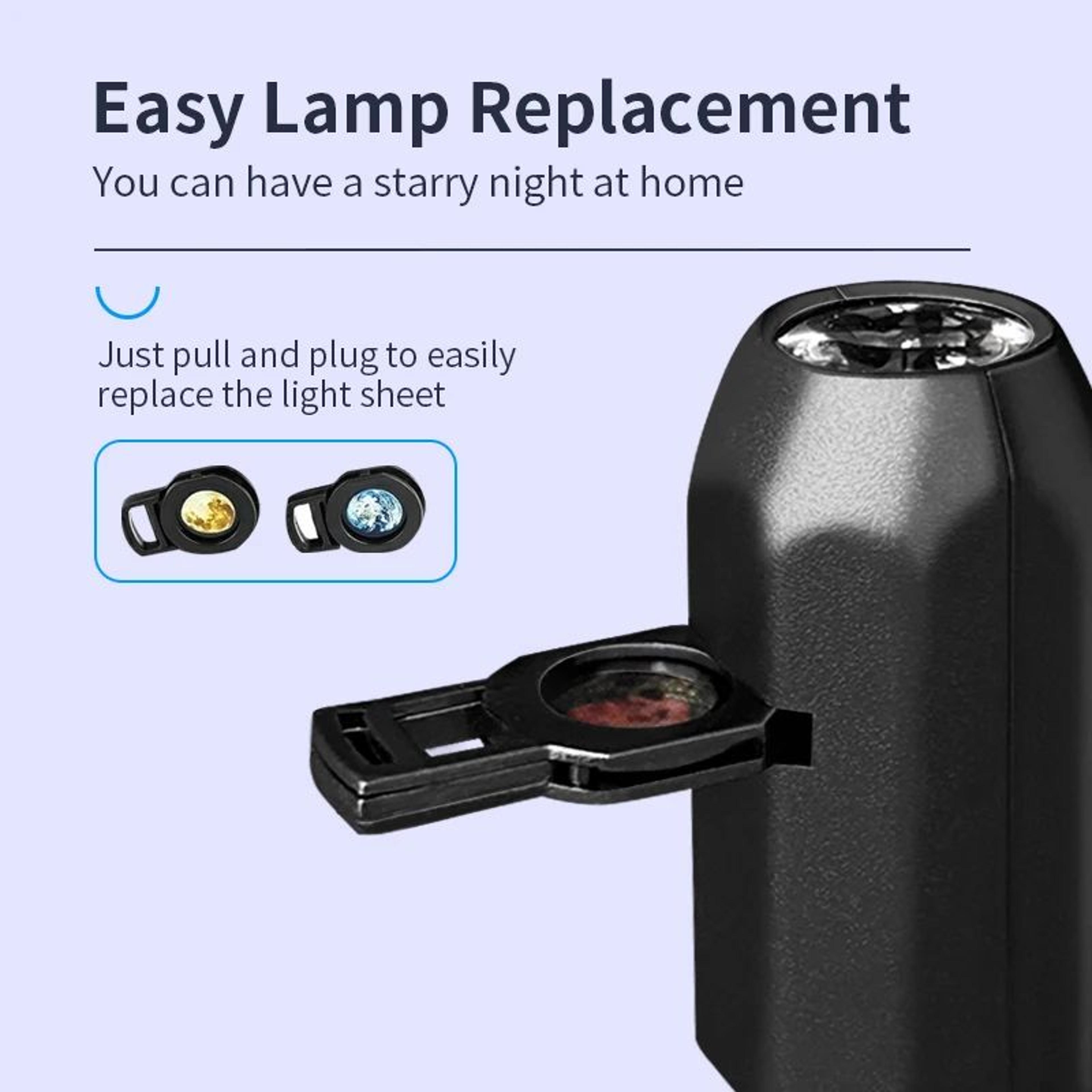 Cosmora Moon Earth Planet Projector Night Light 3