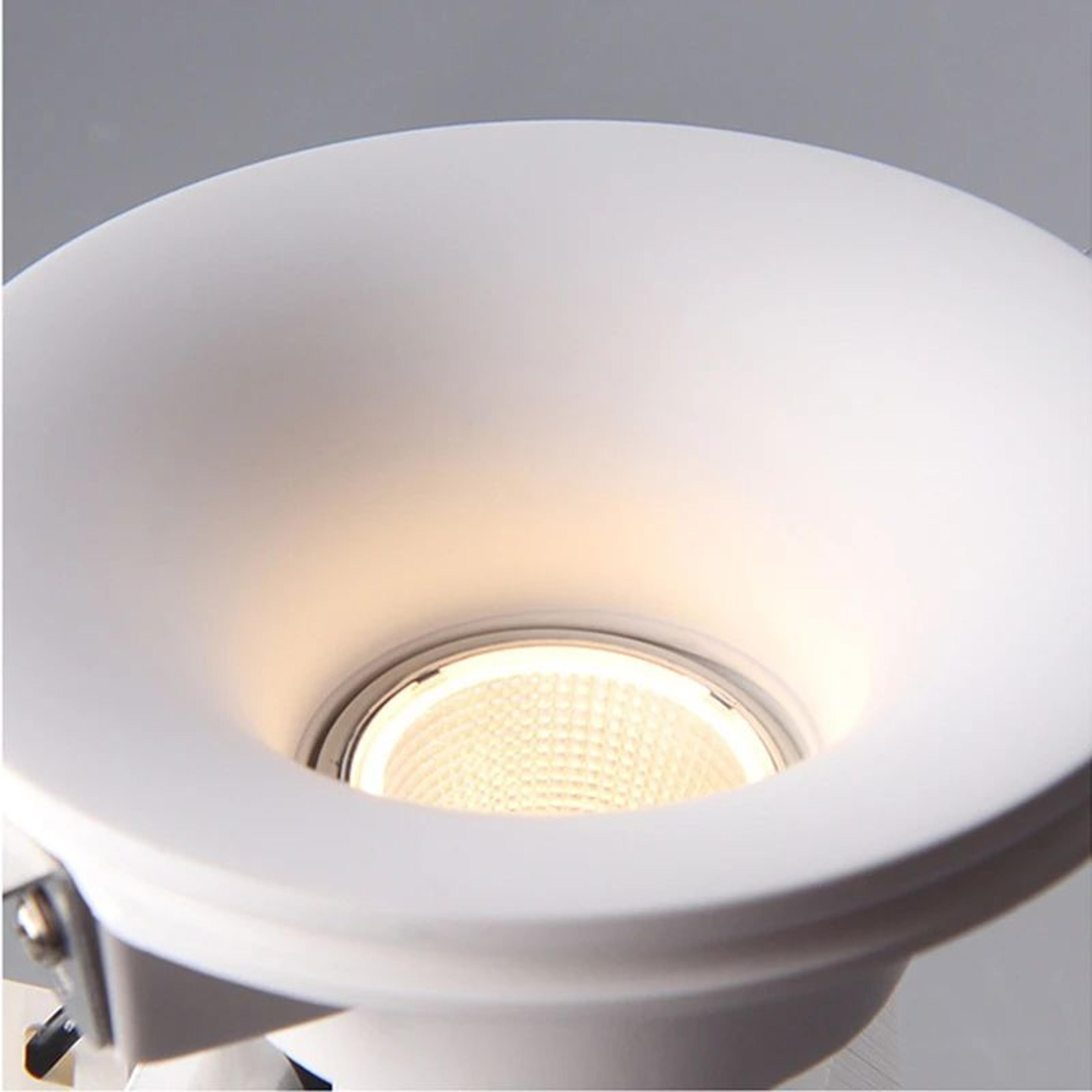 Borderless GU10 Recessed Gypsum Downlight 5