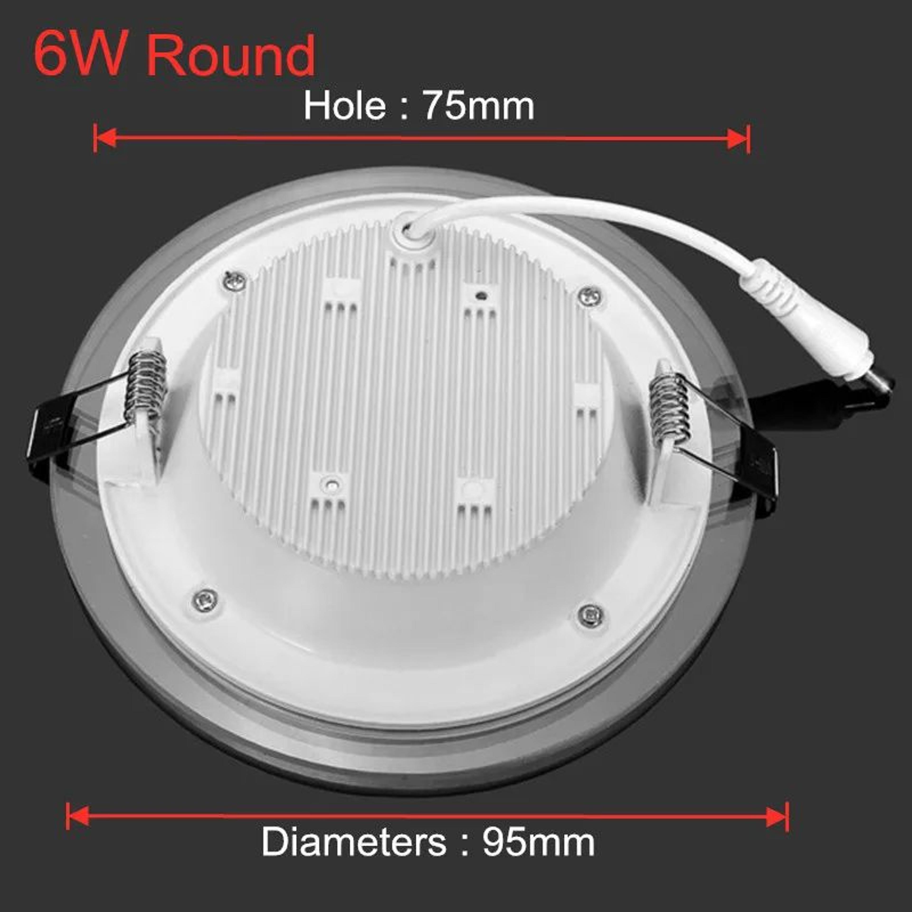 Glass LED Recessed Ceiling Downlight 6