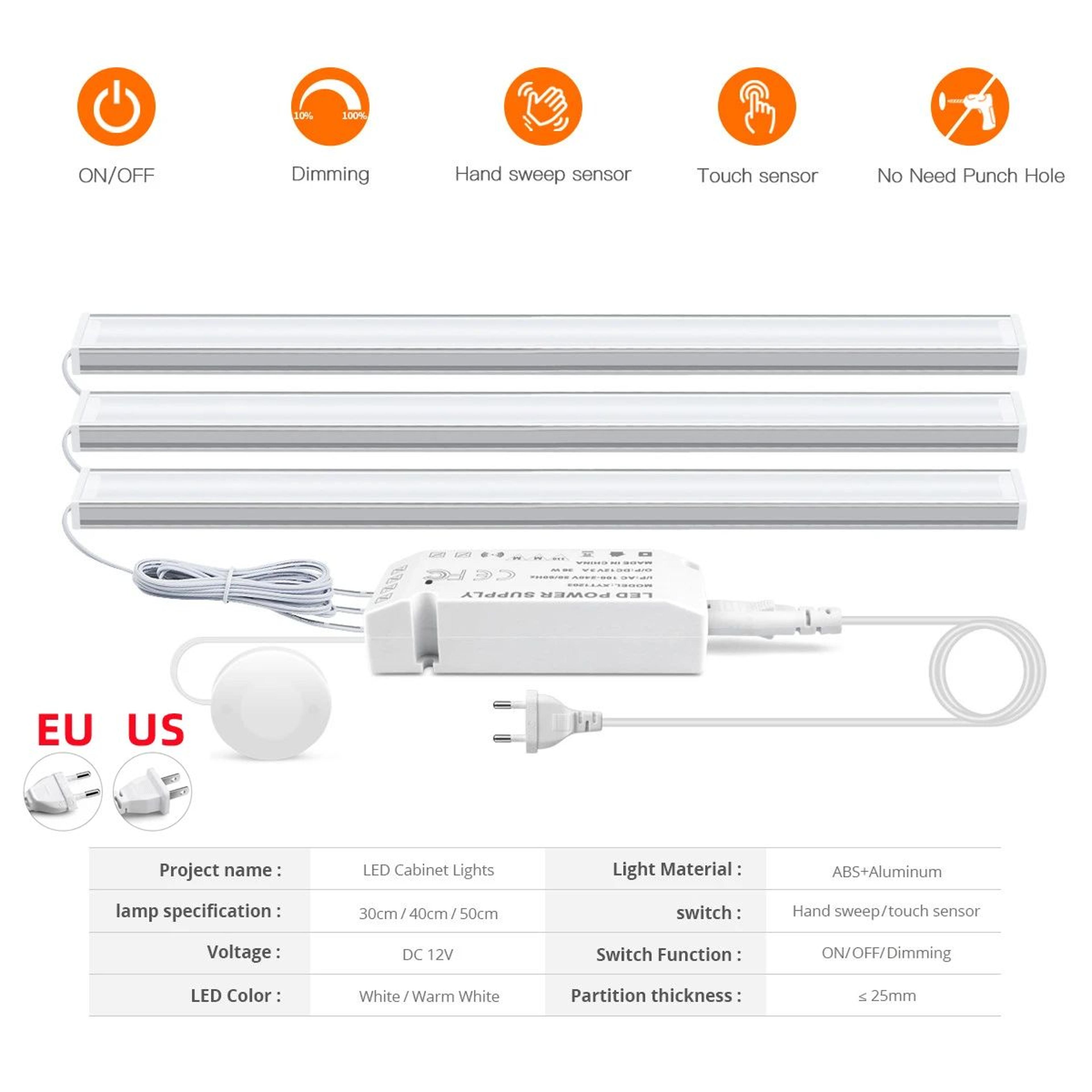12V Concealed Touch Sensor LED Dimmer Switch 1