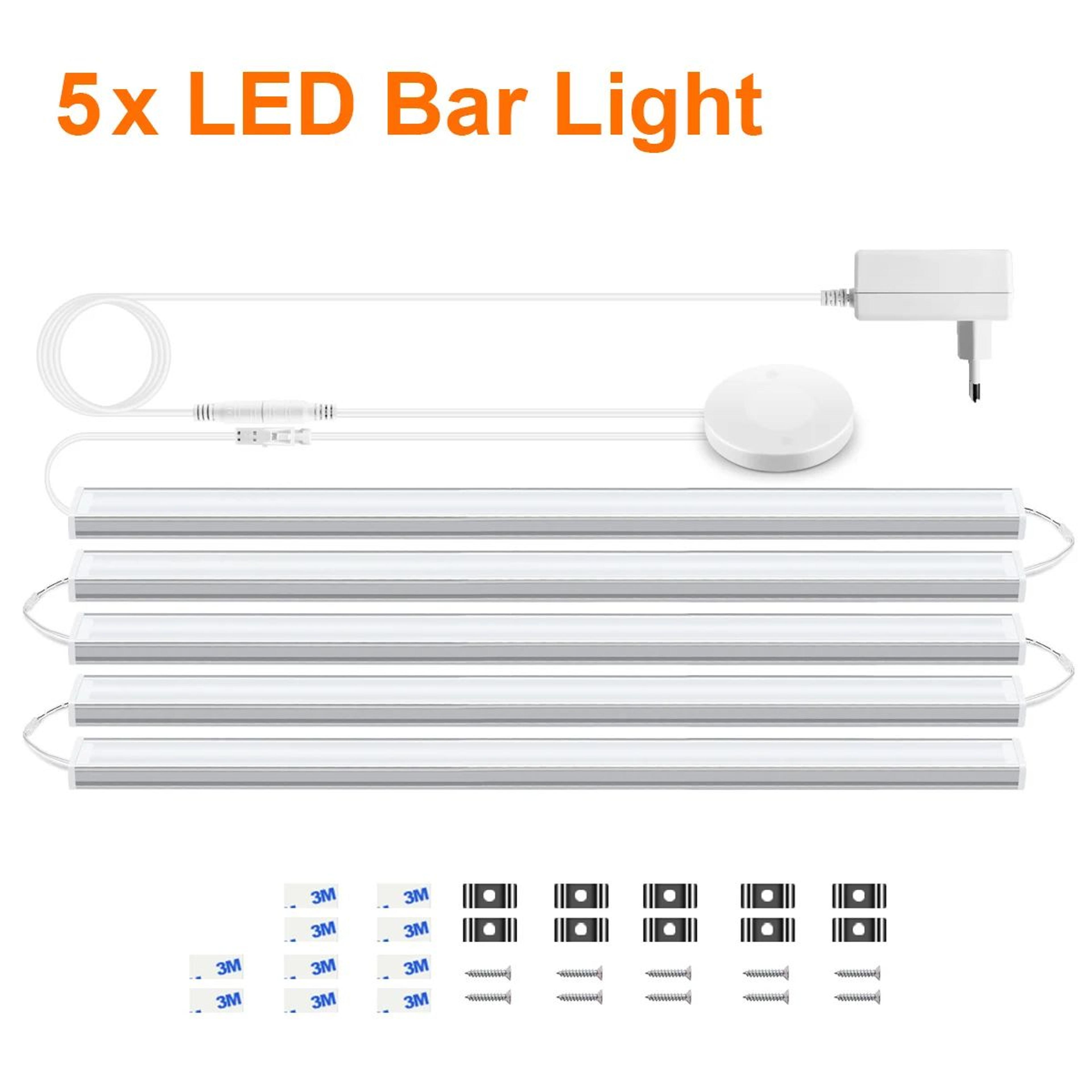 Dimmable Touch Sensor LED Under Cabinet Light 10