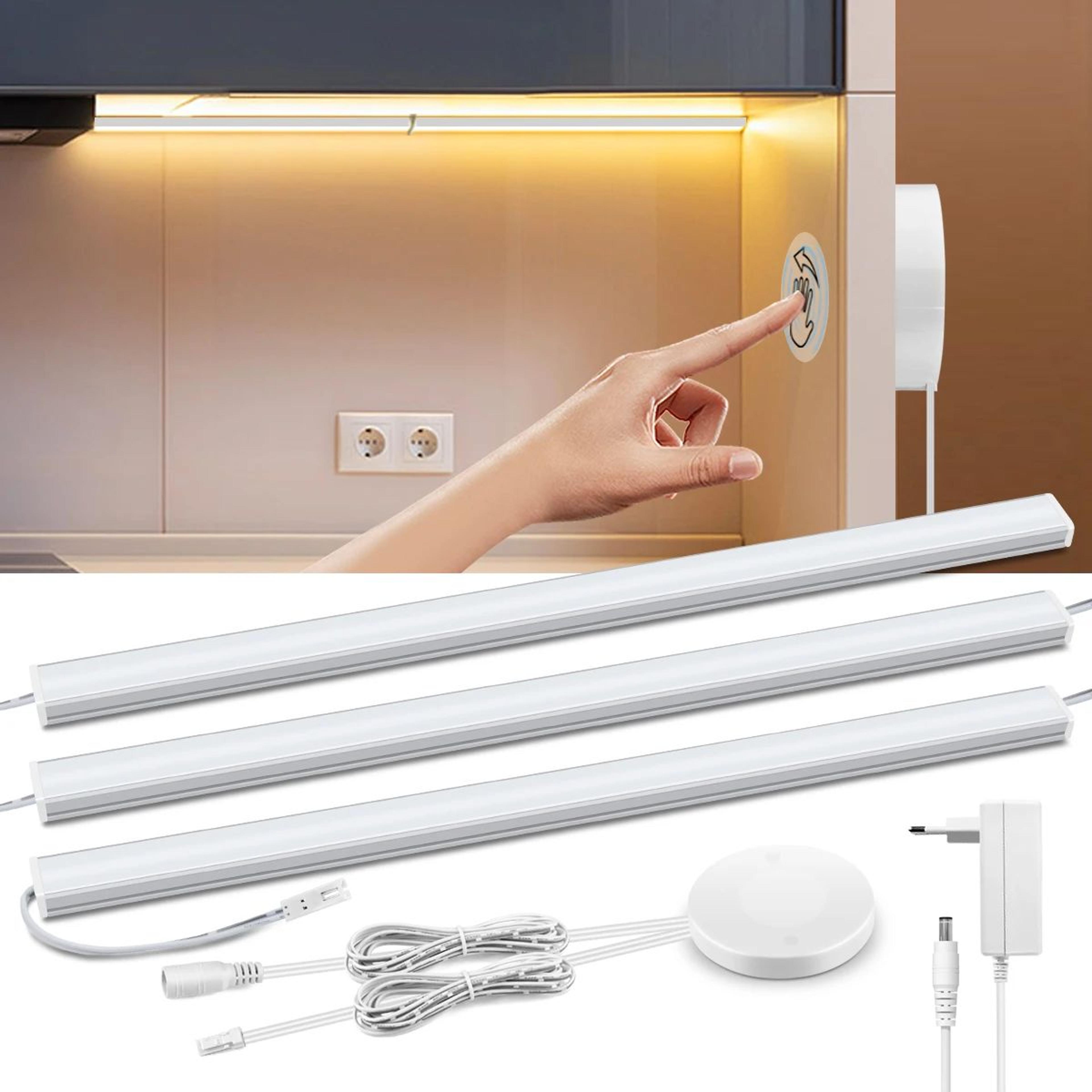 dimmable touch sensor led under cabinet light