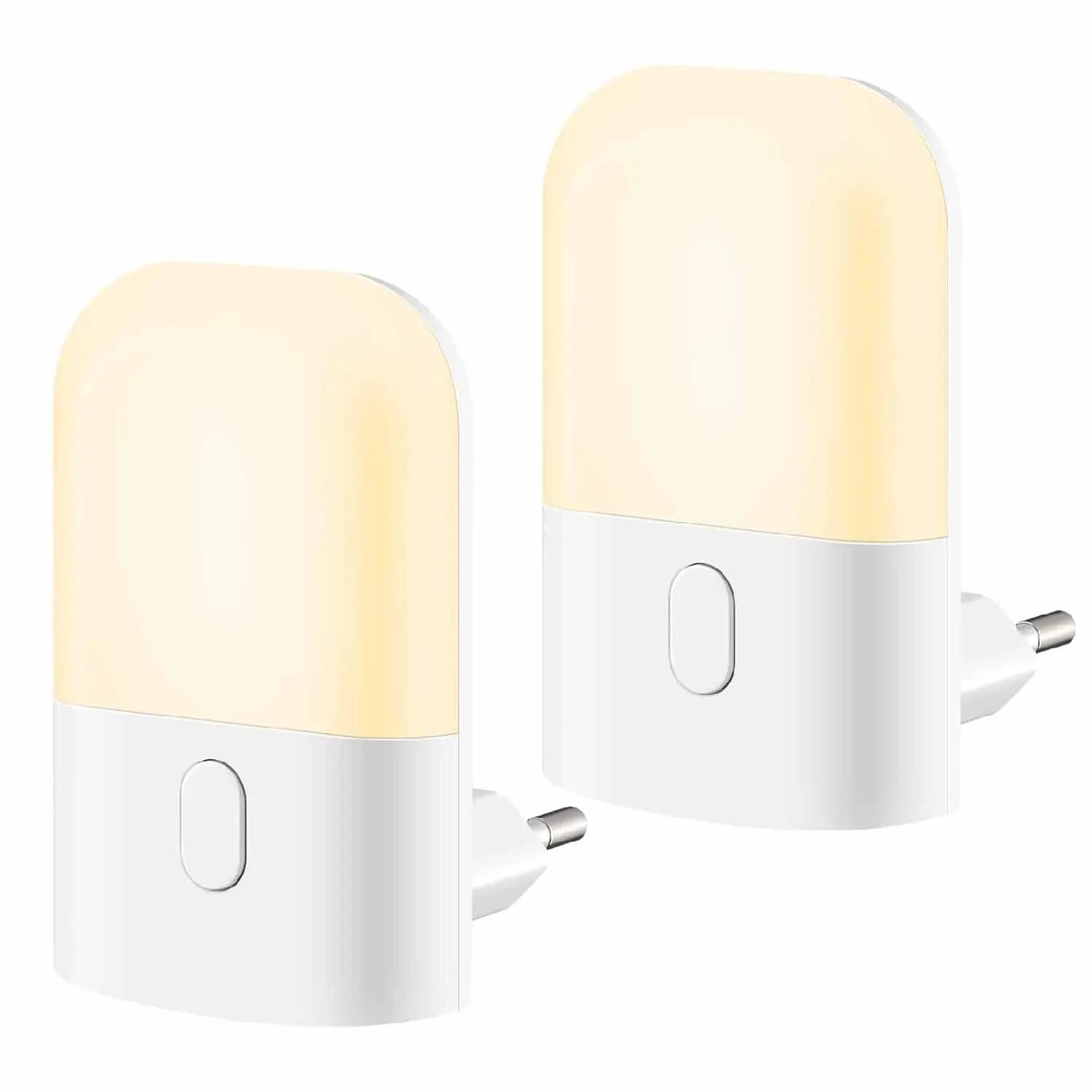 Adjustable Warm White LED Light Sensor Night Light 7
