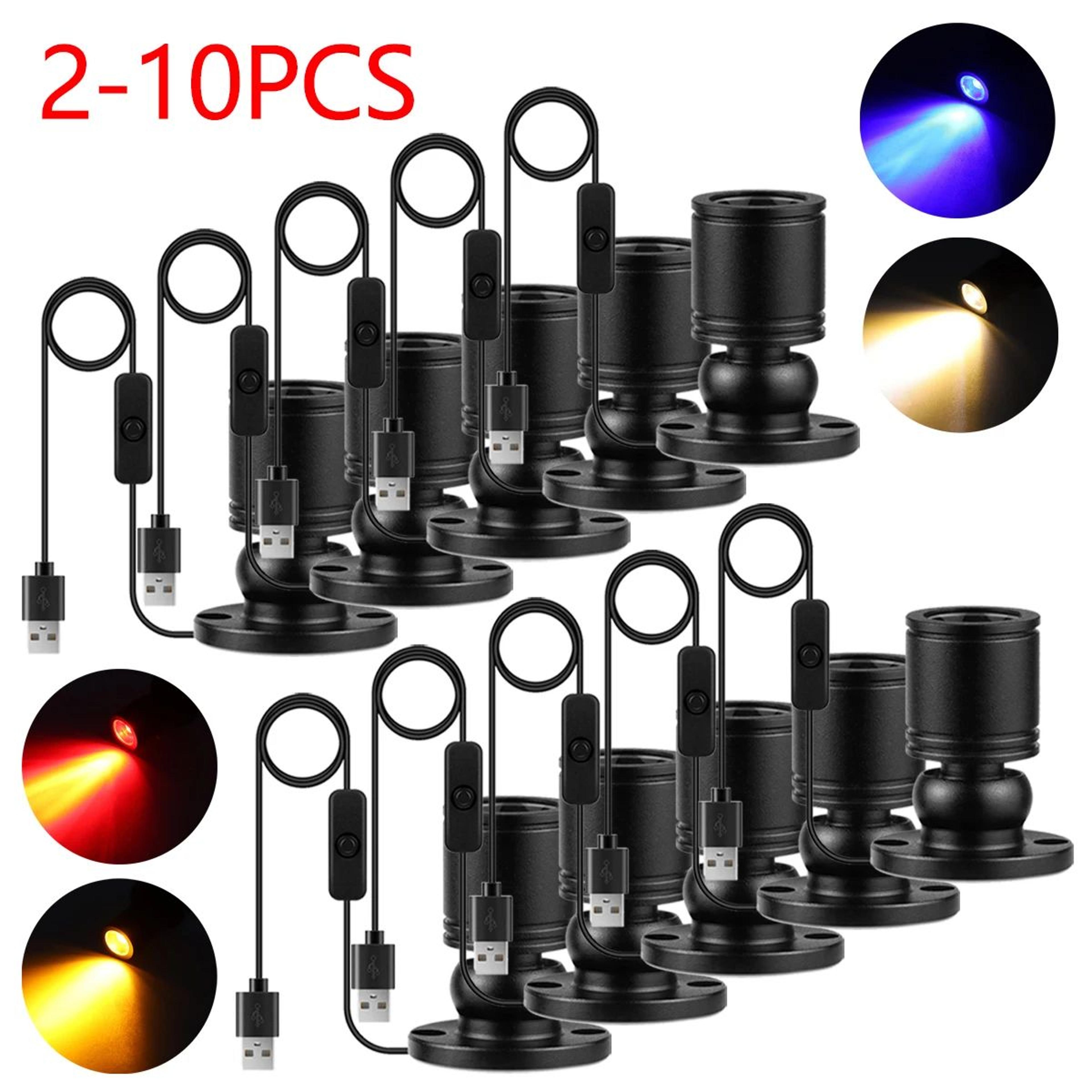 USB LED Cabinet Spotlight Display Light Set 5