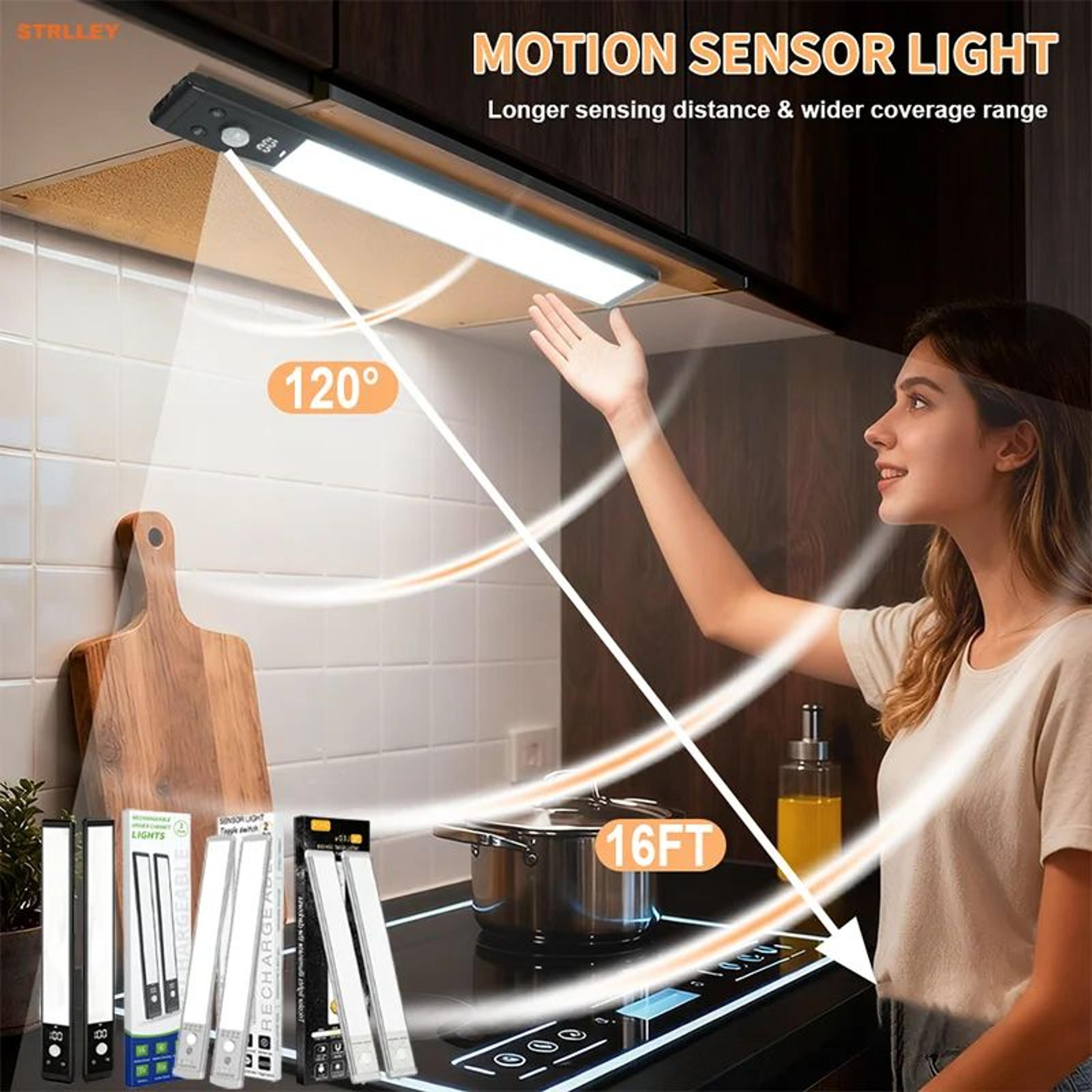 Wireless Rechargeable Motion Sensor Night Light 0