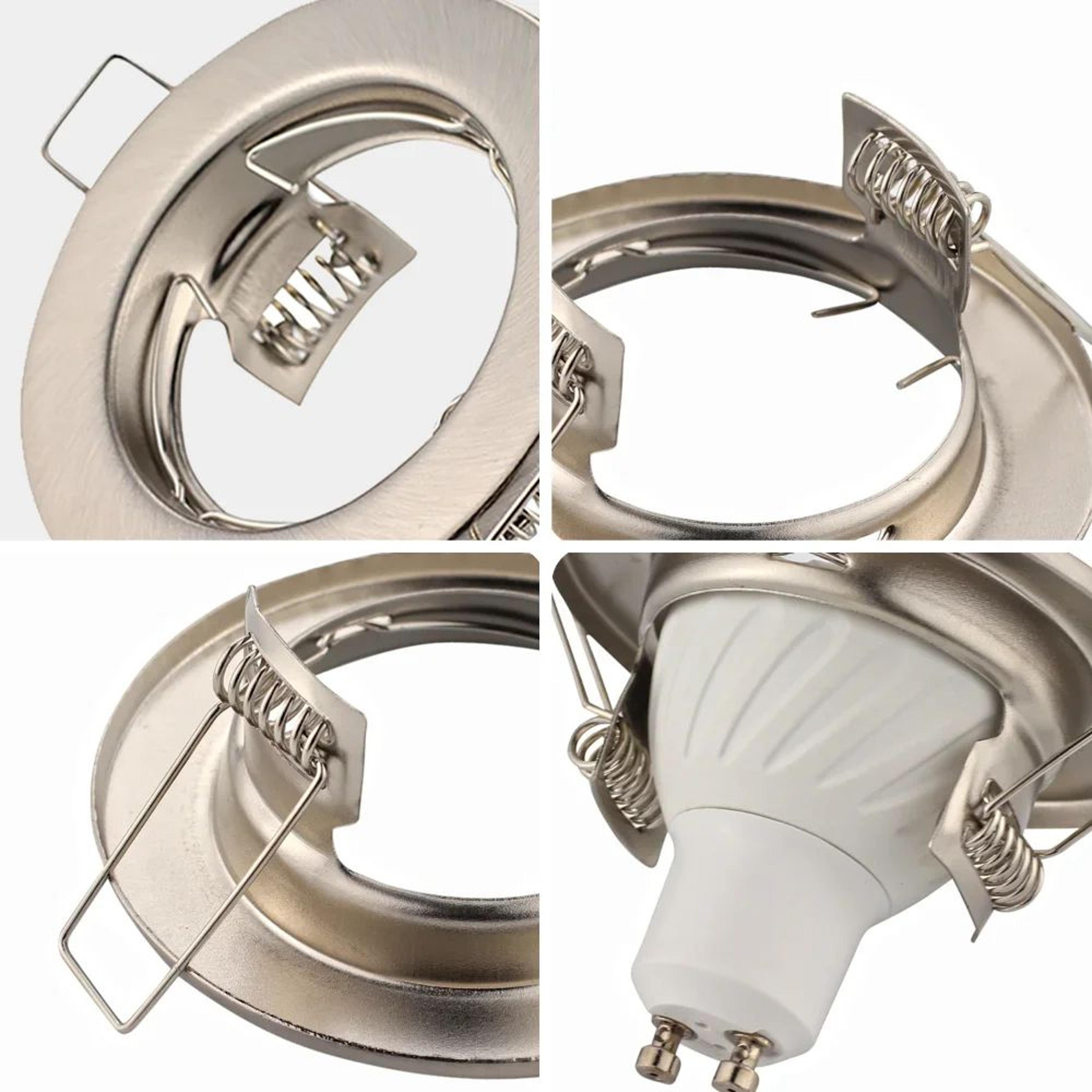 6 Piece Adjustable GU10 Recessed Spotlight Set 5