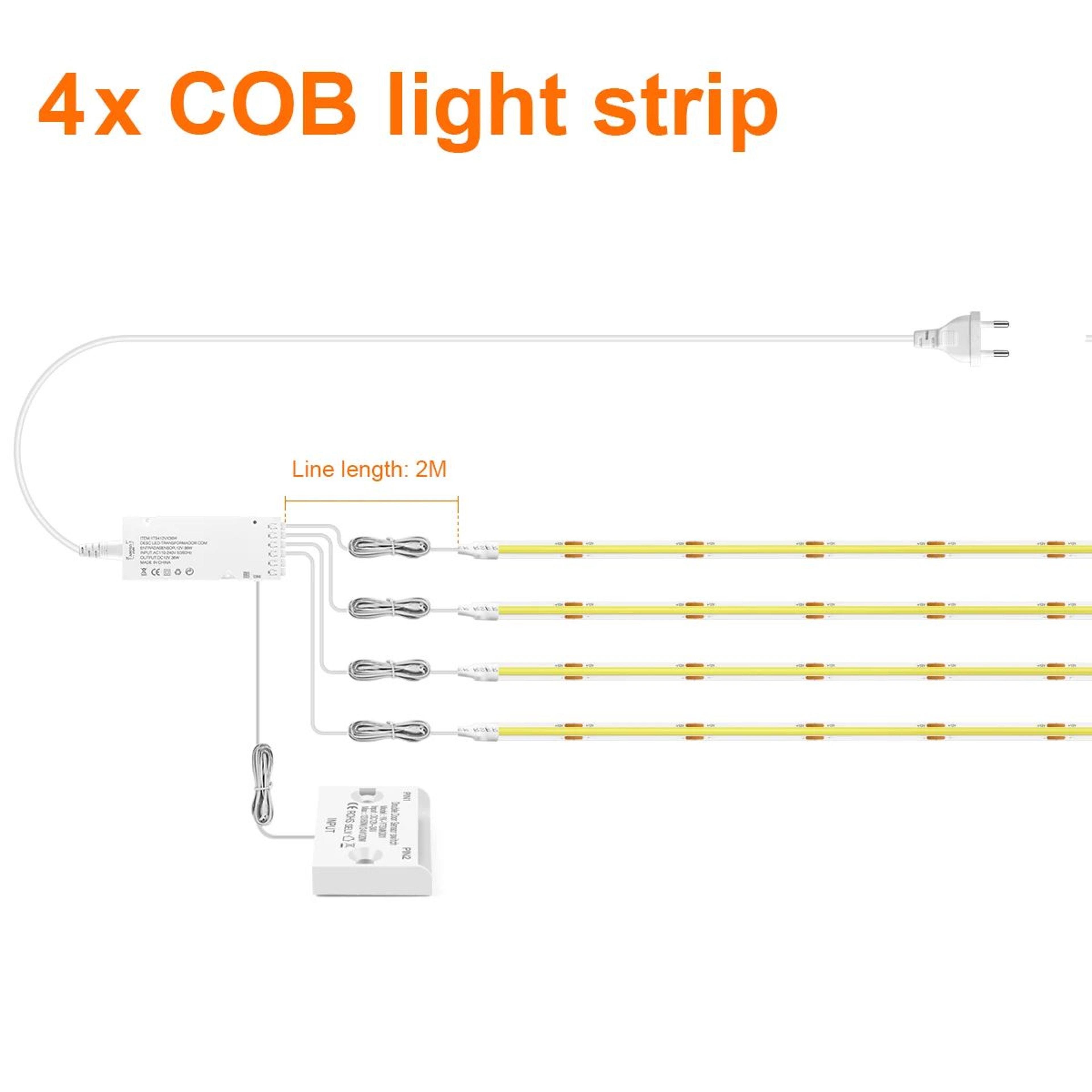 COB LED Cabinet Light With Door Sensor 9