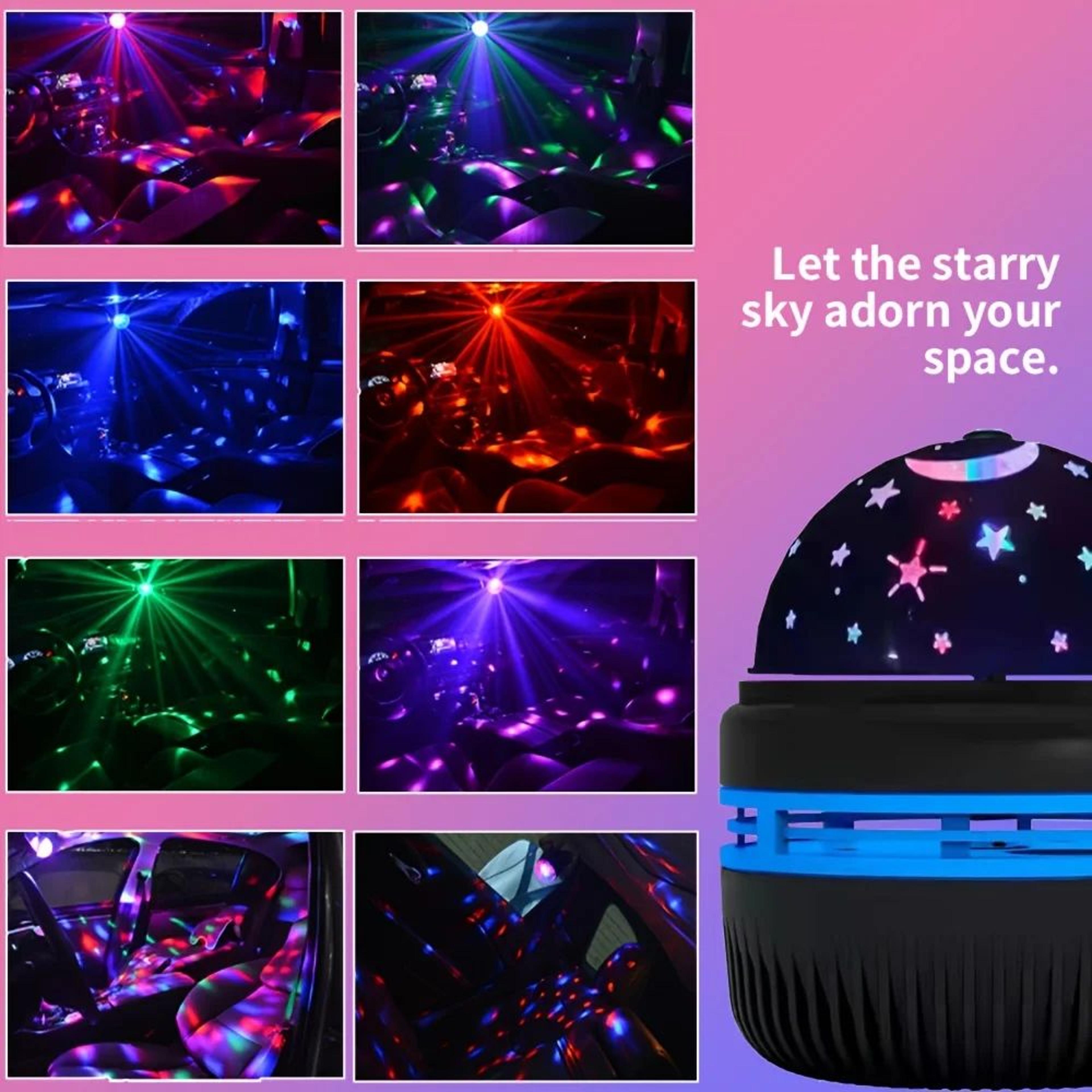 360 Rotating Starry Sky Projector Night Light 4