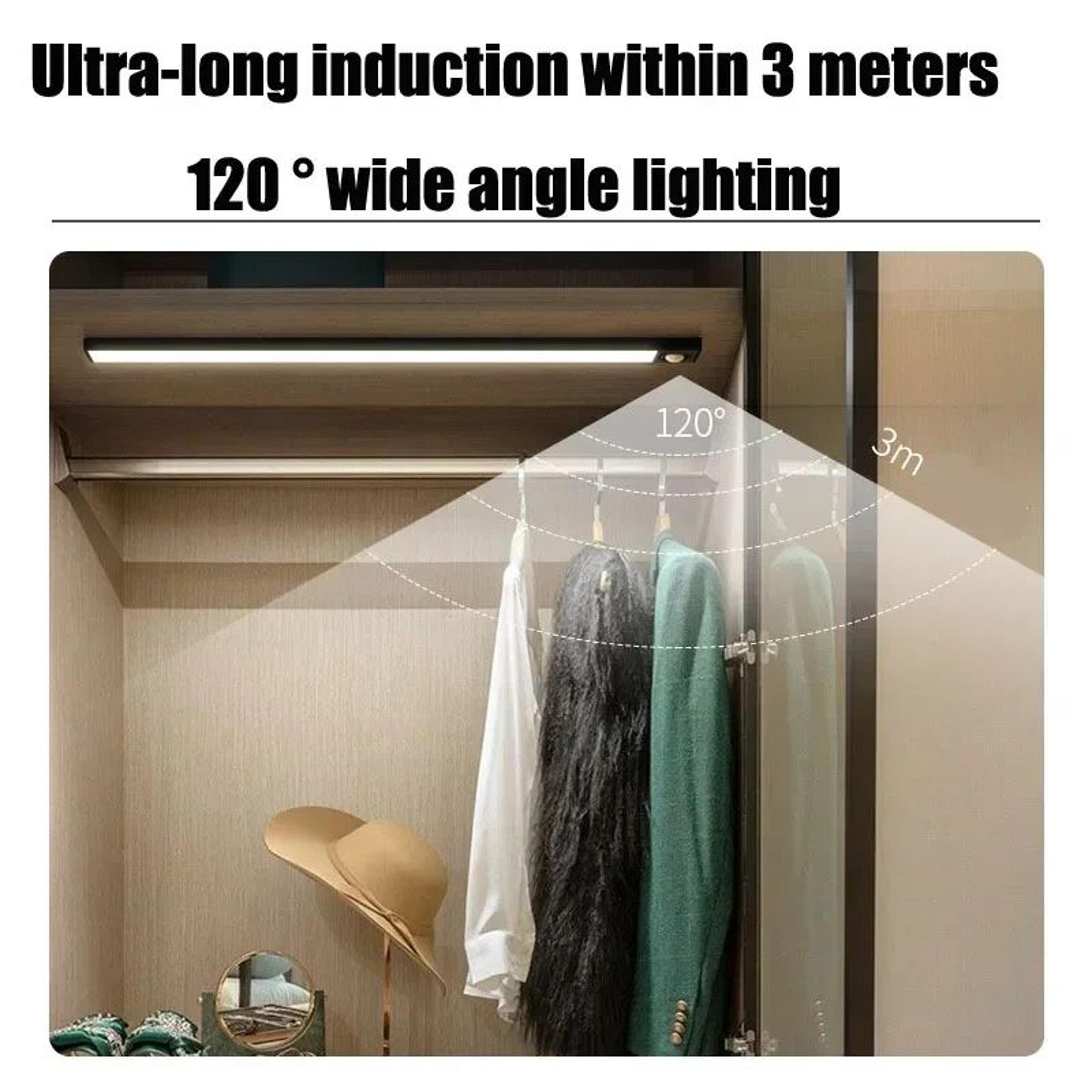Ultra Thin Rechargeable Motion Sensor Cabinet Light 4