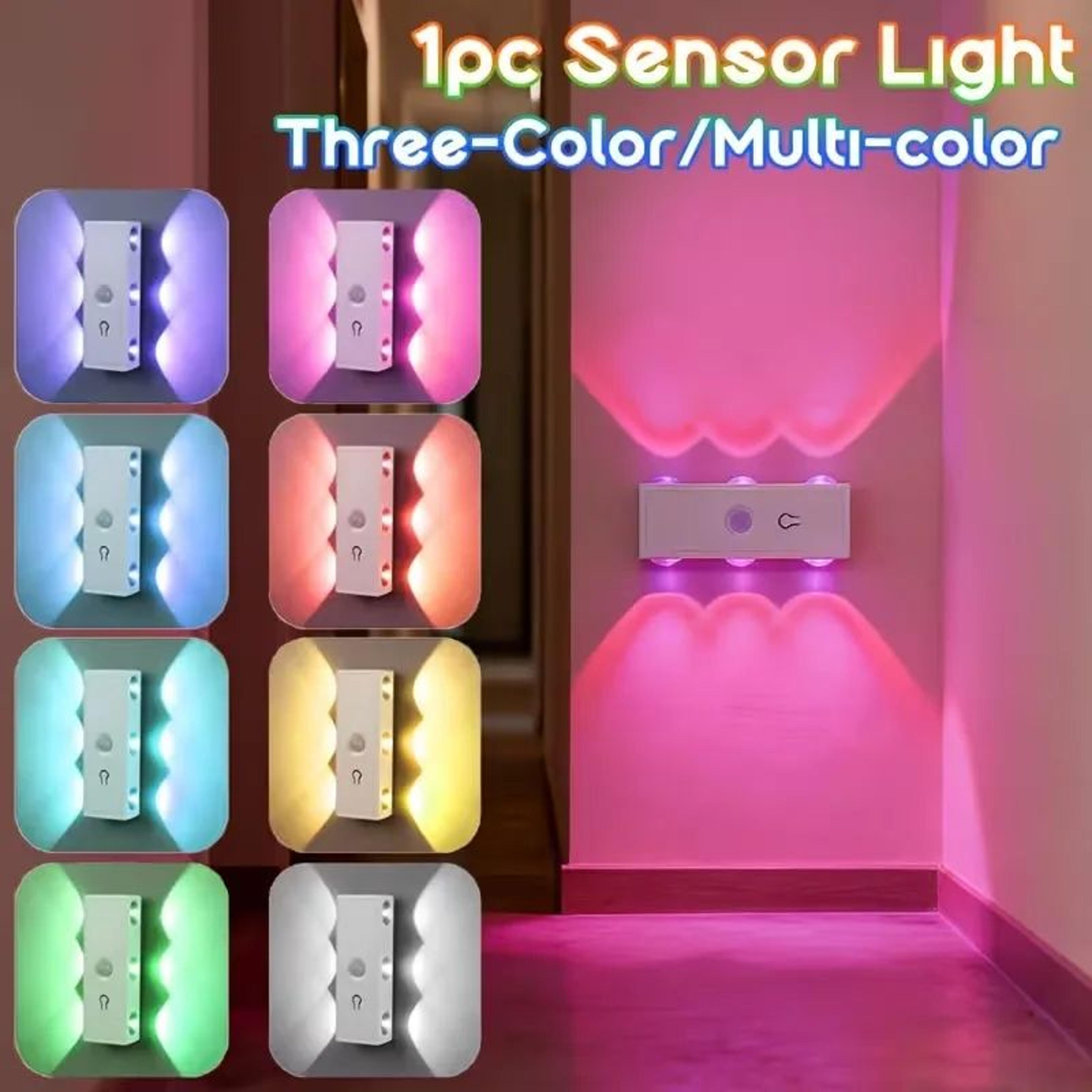RGB Rechargeable Motion Sensor Wall Light 0