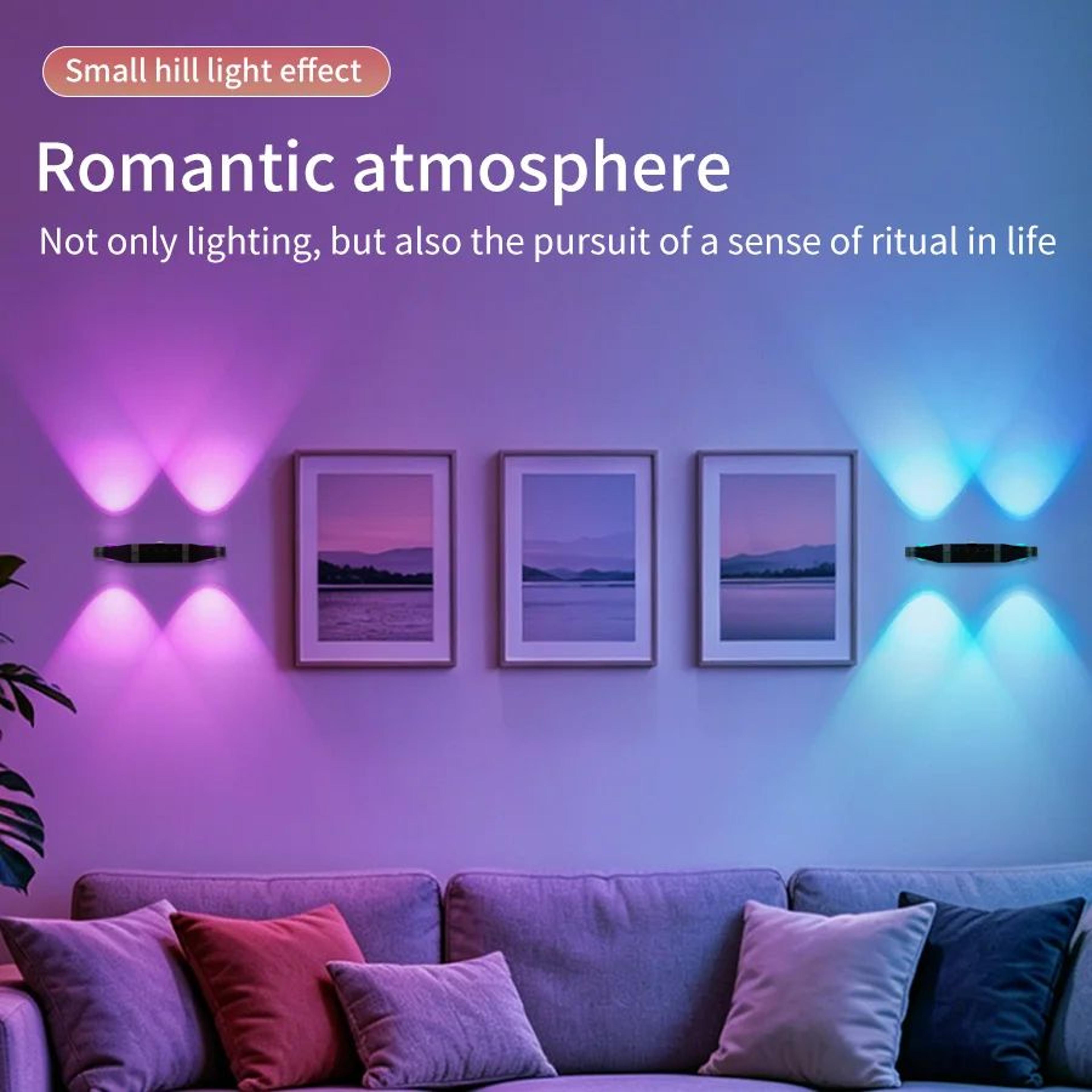 Magnetic RGB Motion Sensor Wall Light 5