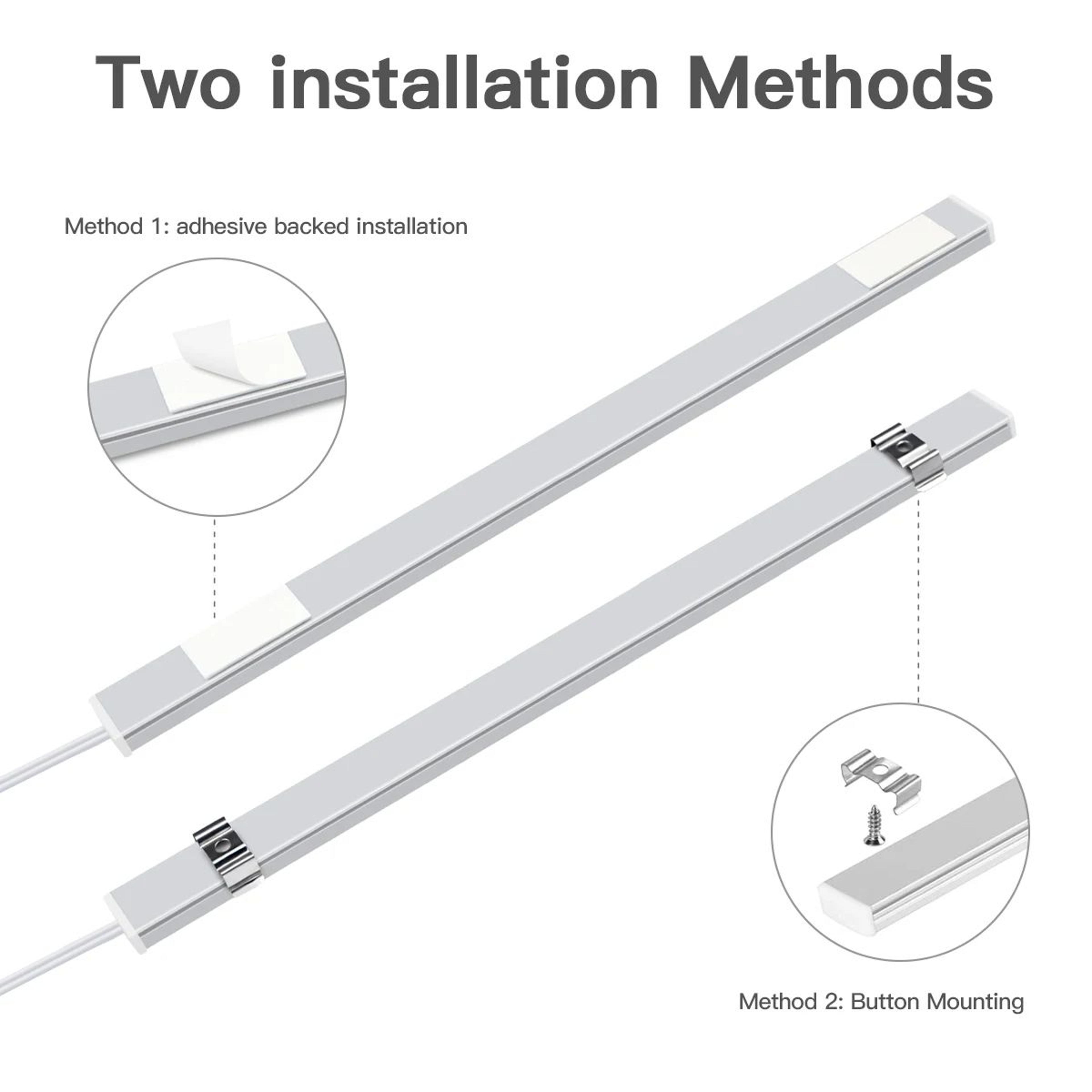 3 Piece Touch Dimmable LED Cabinet Light Set 4
