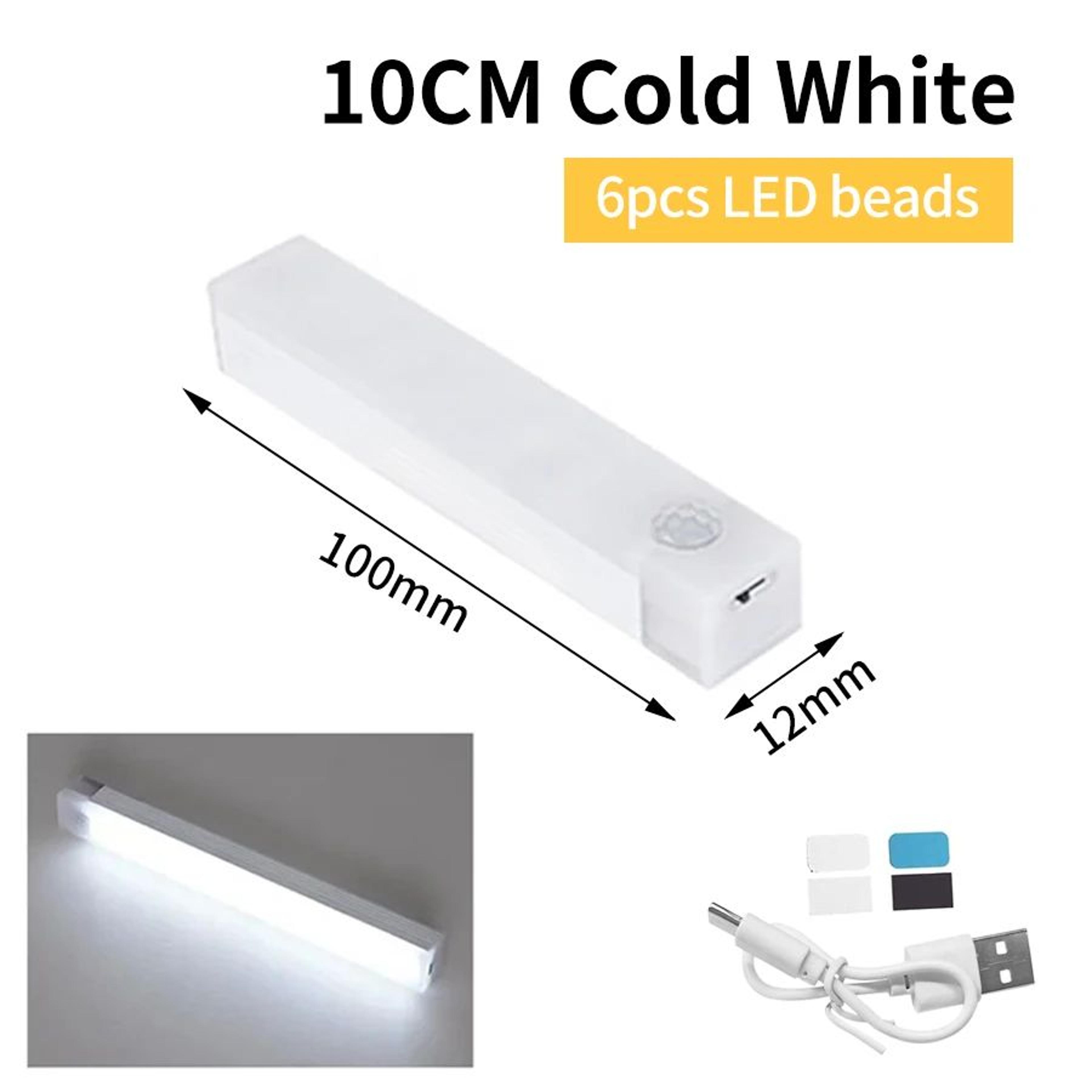 USB Rechargeable PIR Motion Sensor Bar Light 7
