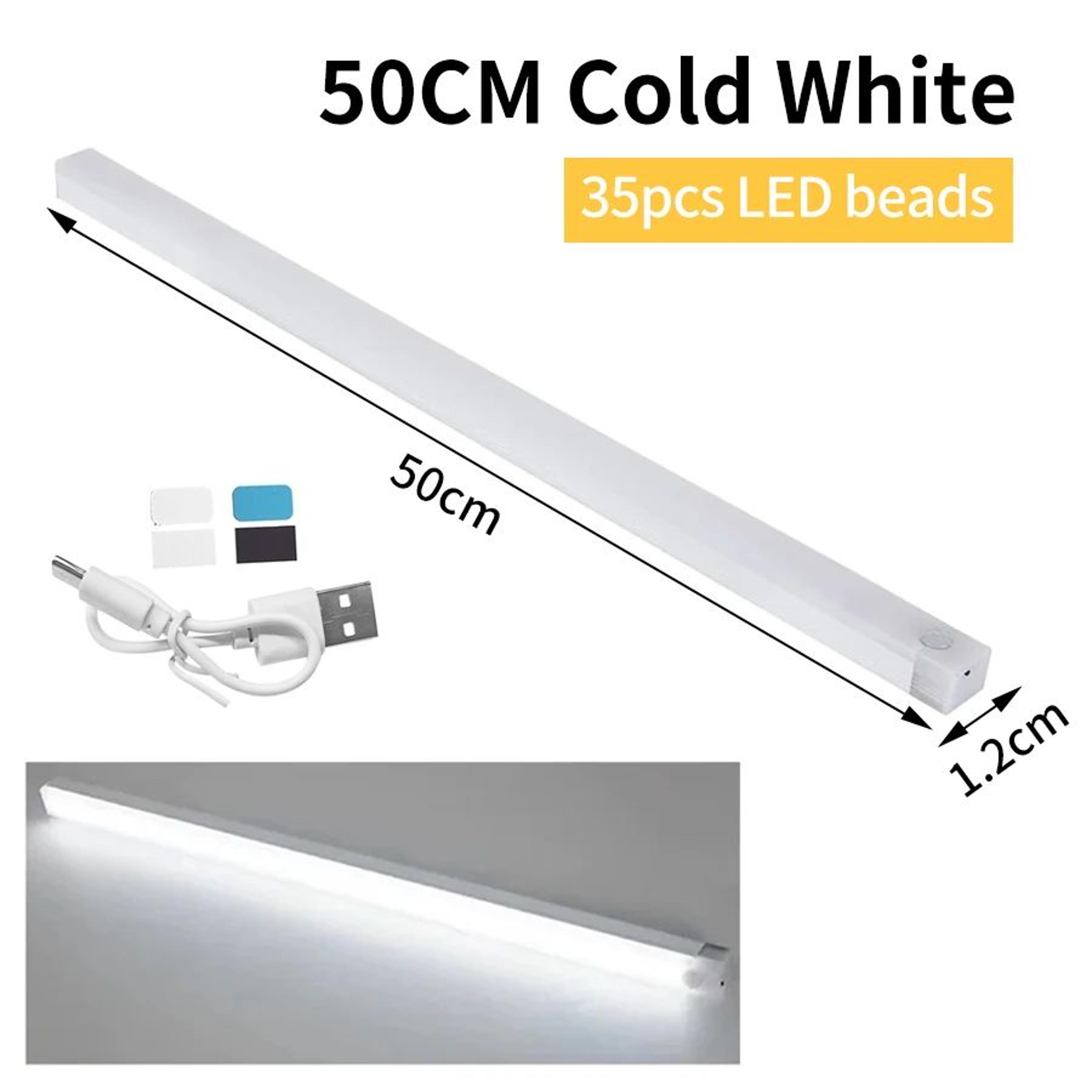 USB Rechargeable PIR Motion Sensor Bar Light 13