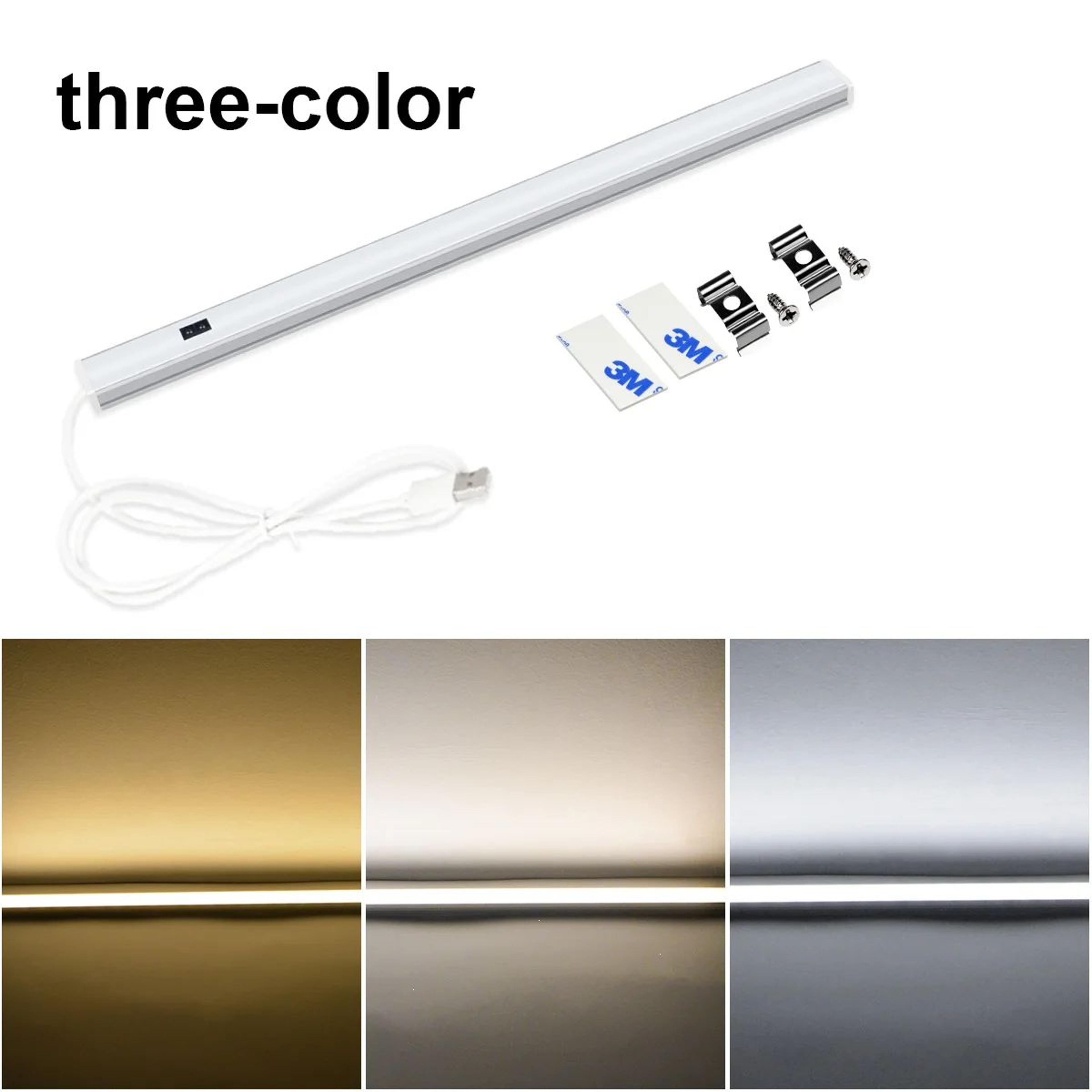 USB Hand Sweep Sensor LED Cabinet Bar Light 8