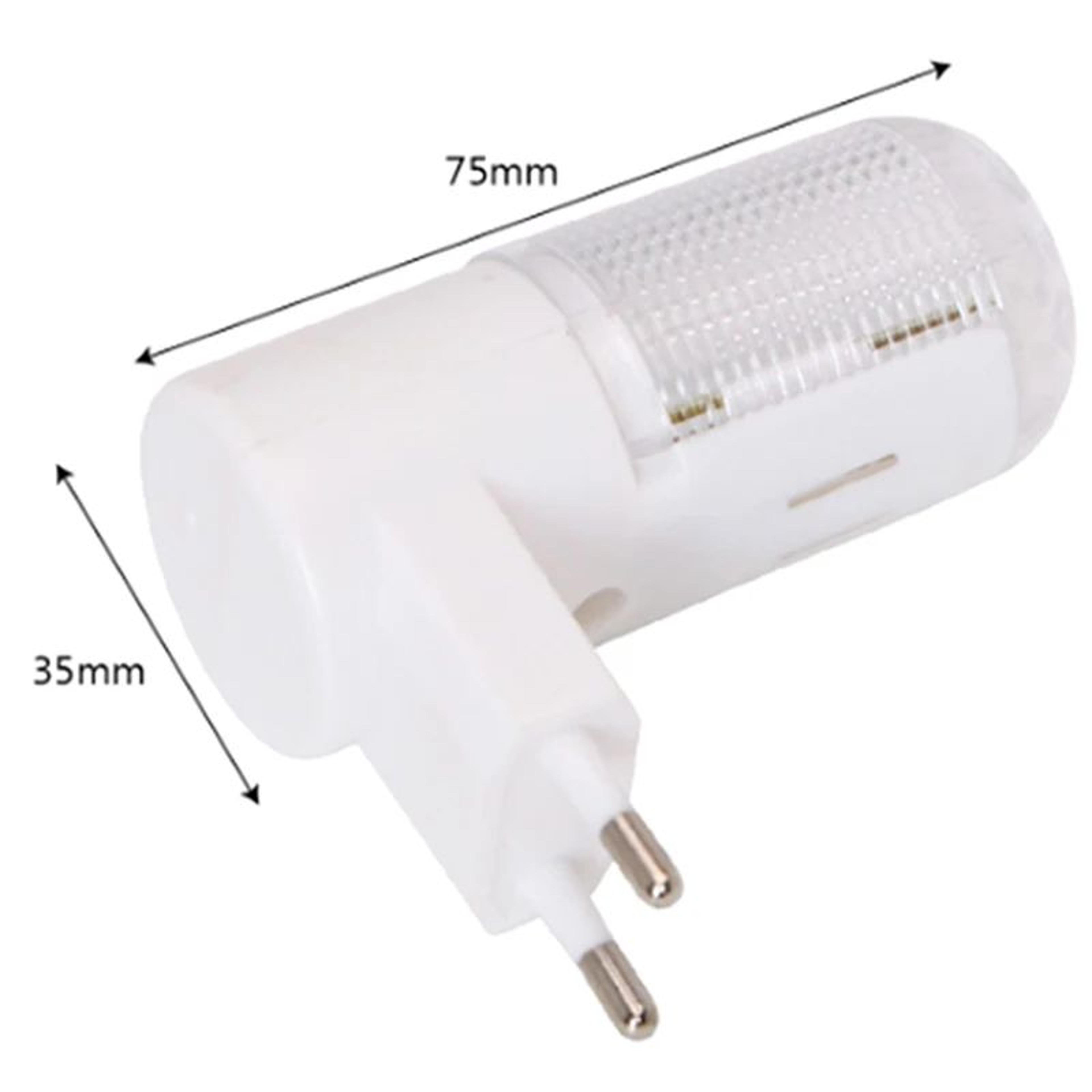 2 Piece LED Plug In Emergency Night Light 1