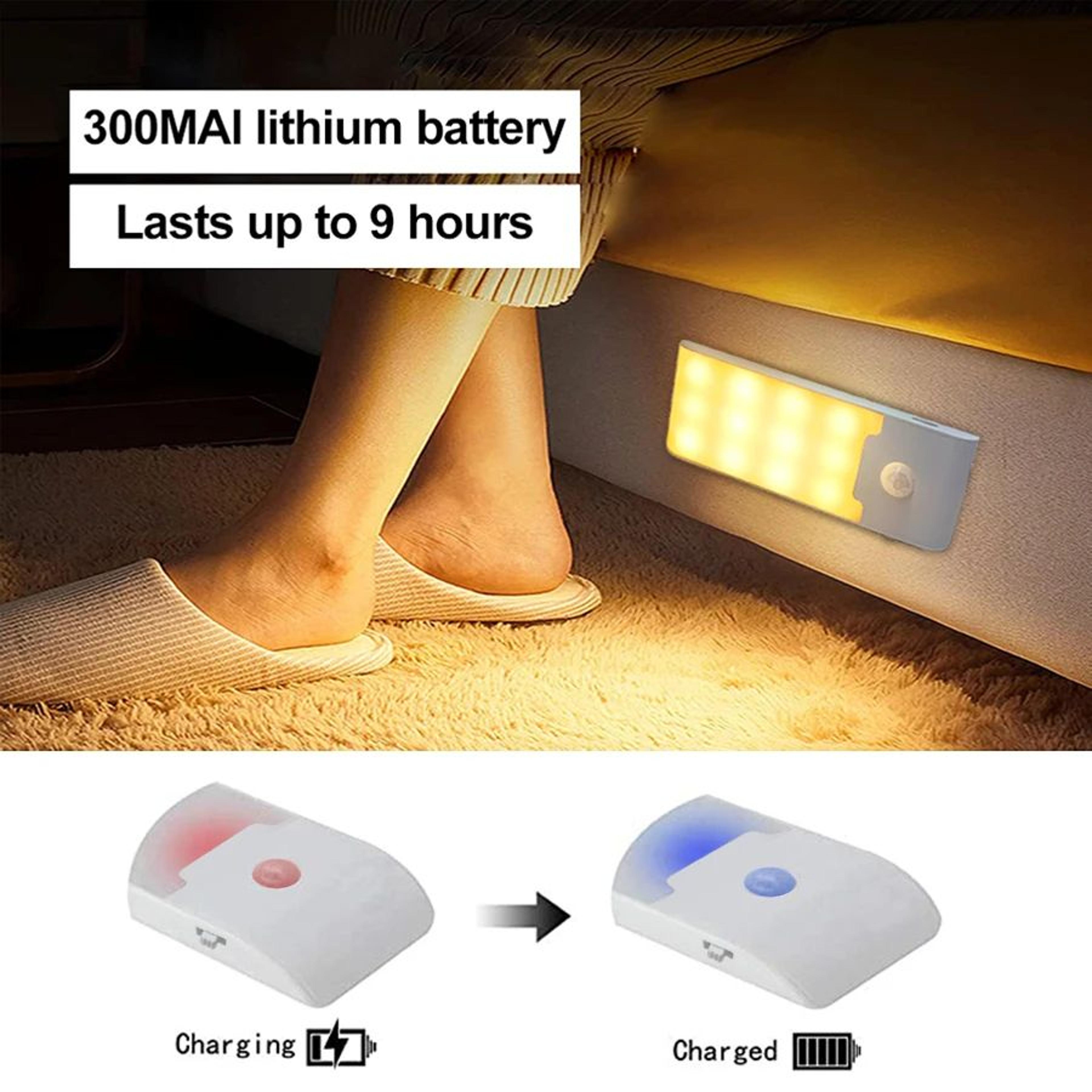 12 LED Rechargeable PIR Closet Night Light 3