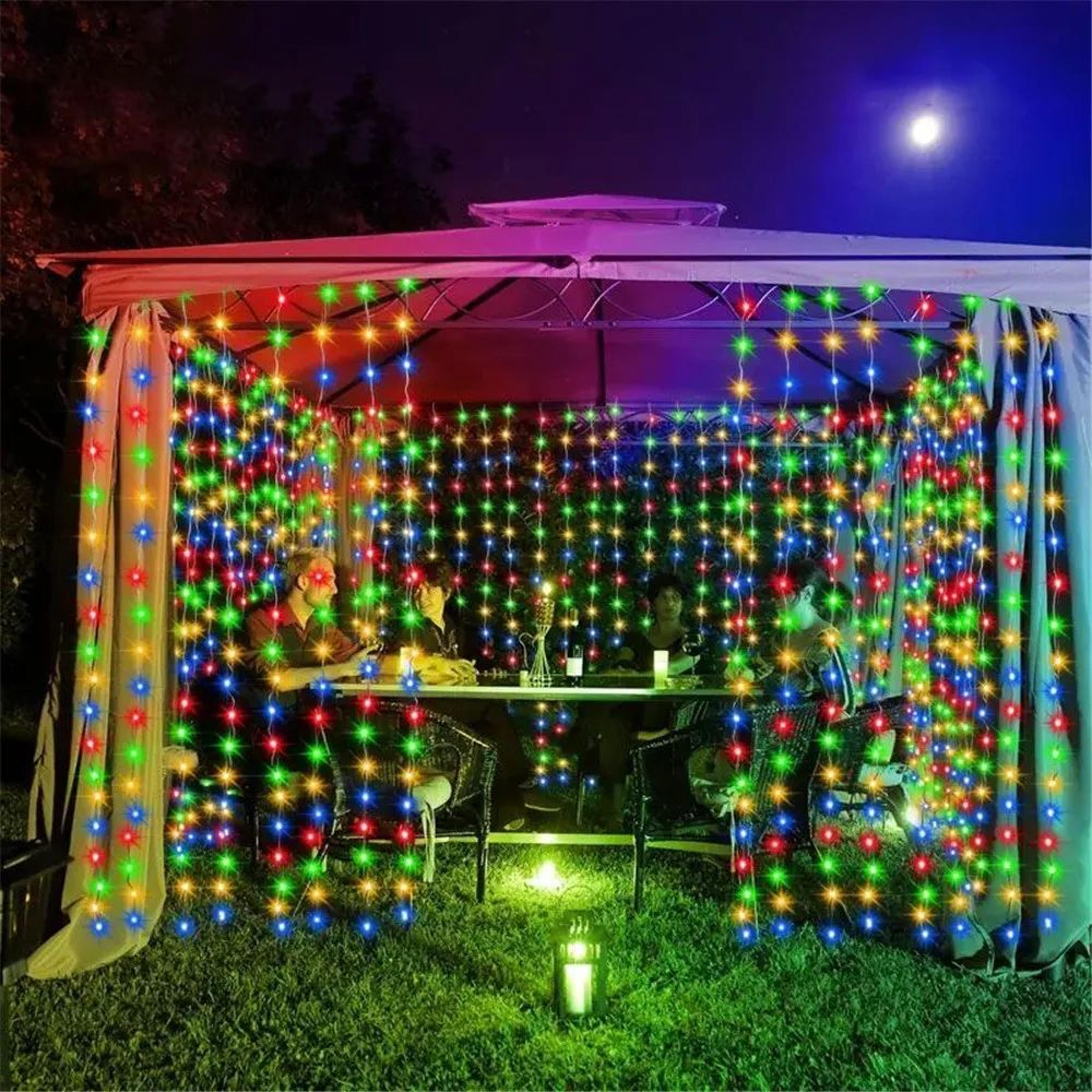 Battery Powered Eid Curtain Lights 1