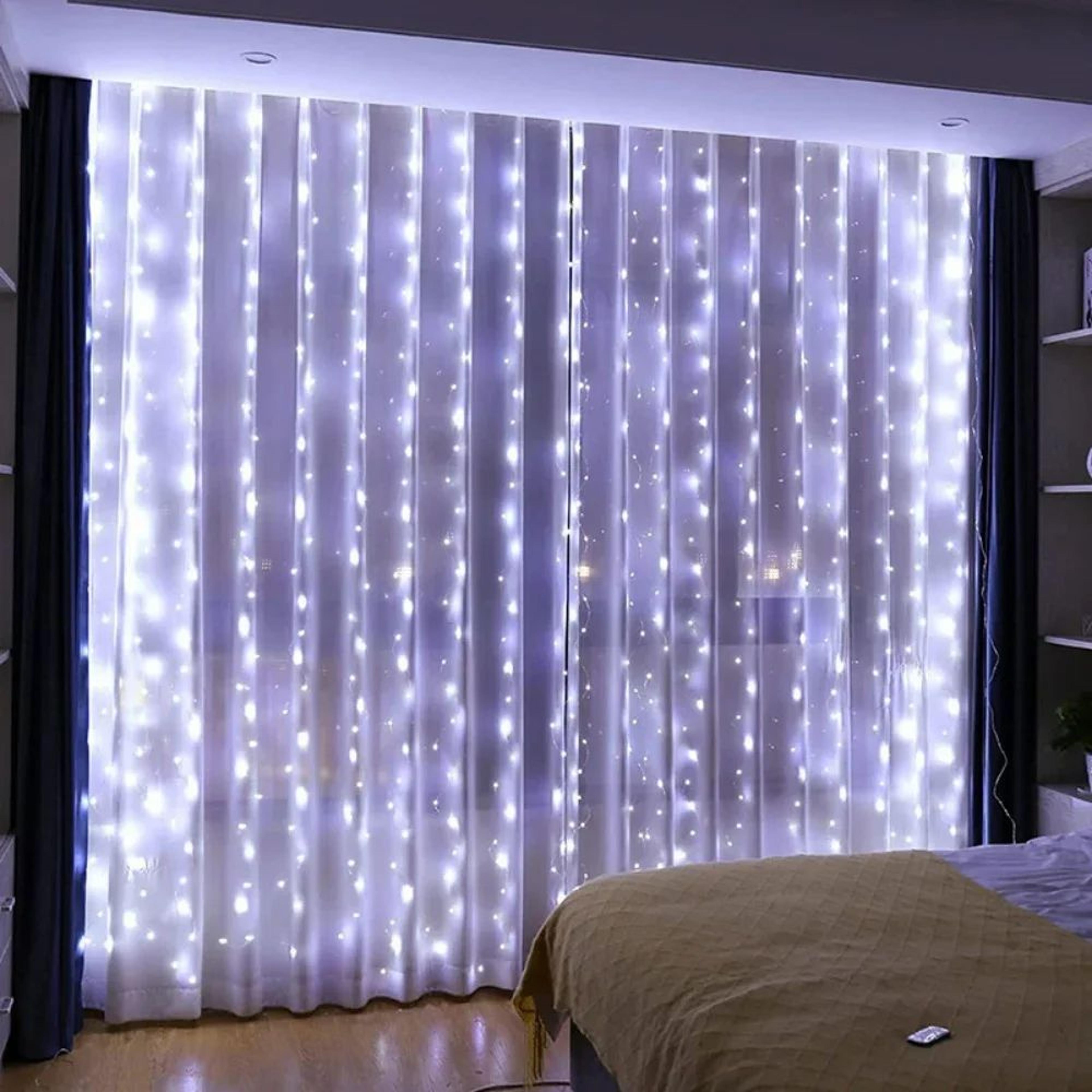 Eight Mode USB Holiday Curtain Lights 9