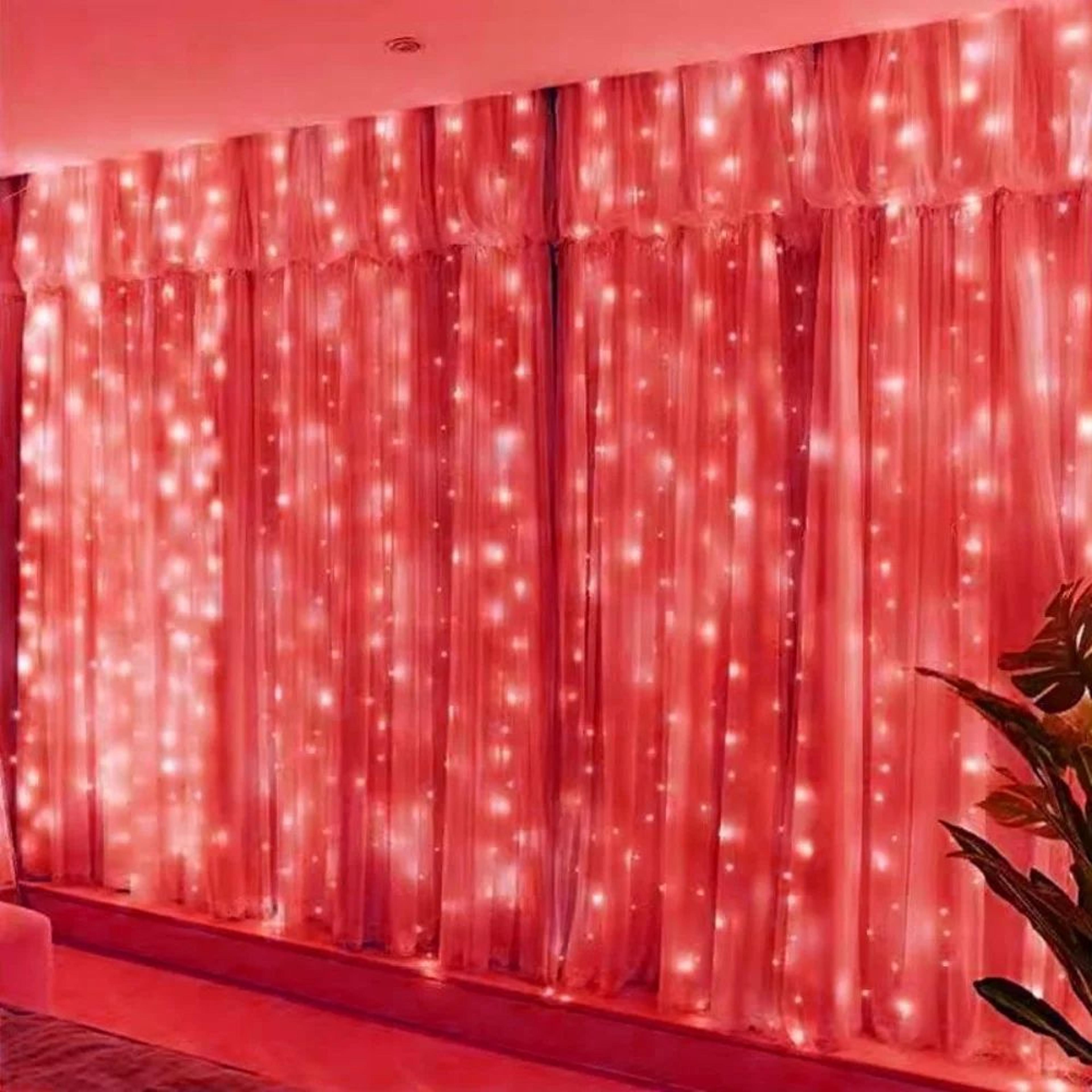 USB Cascading Festoon Curtain Lights 11