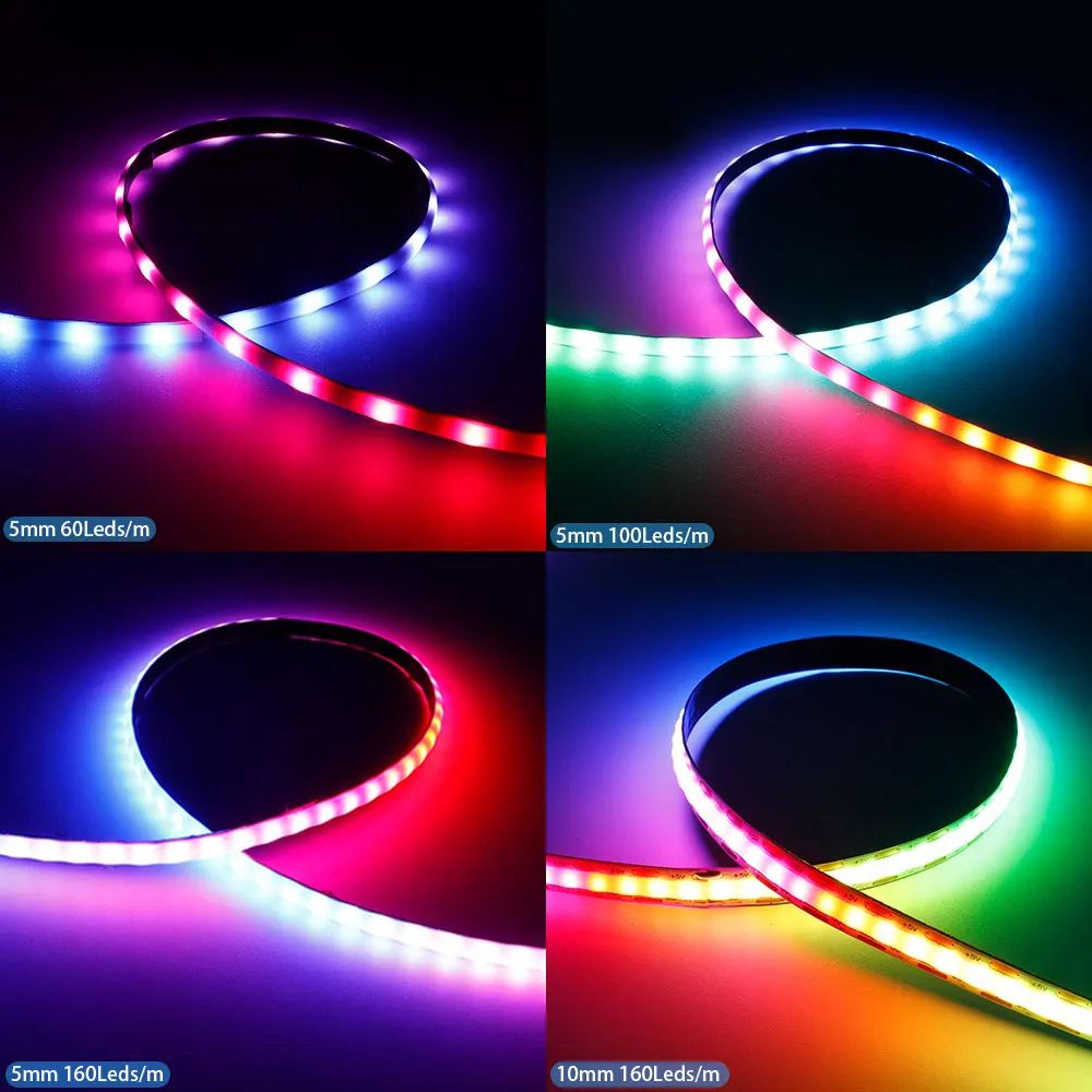 WS2812B High Density RGBIC COB LED Strip 5