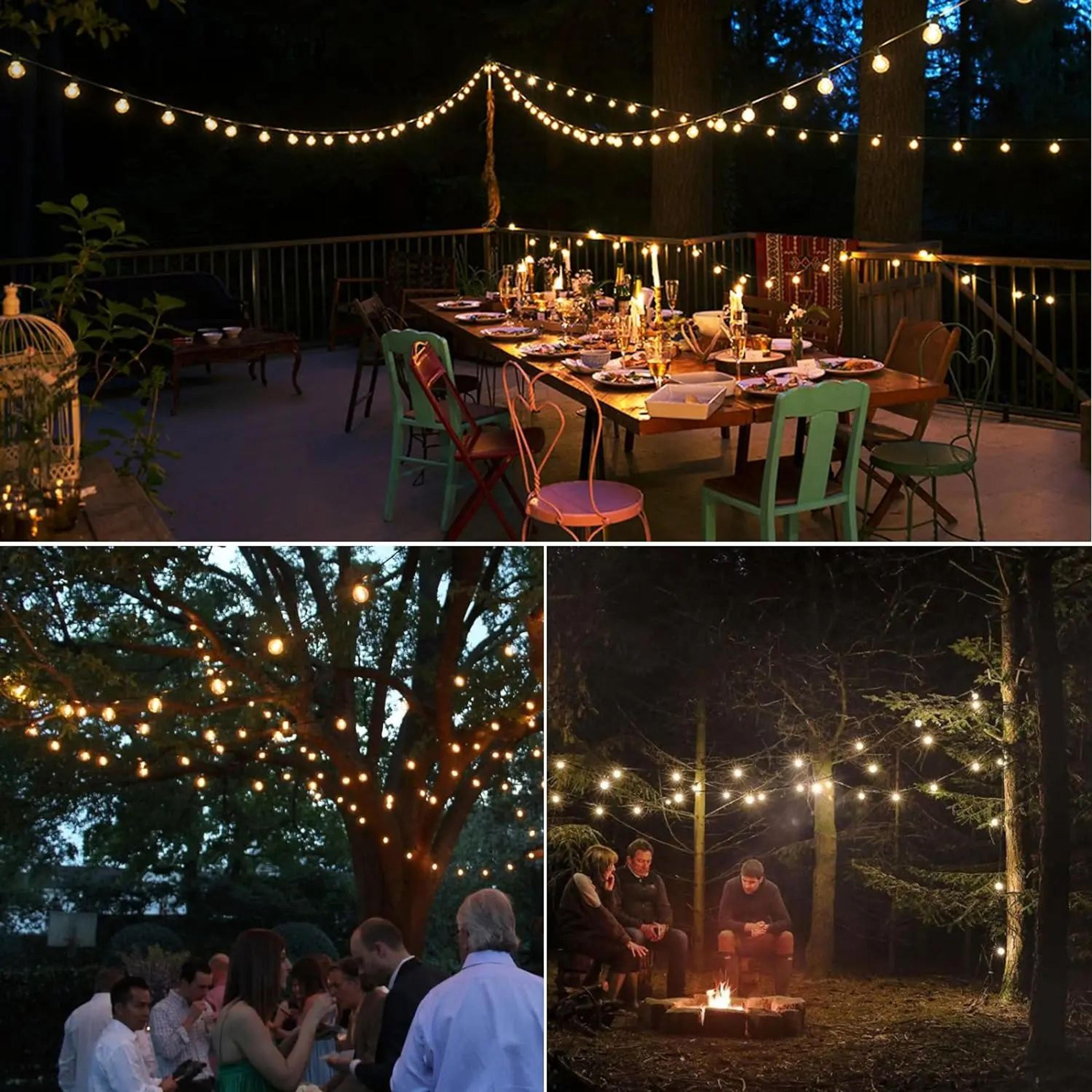Shatterproof G40 Outdoor Festoon String Lights 1