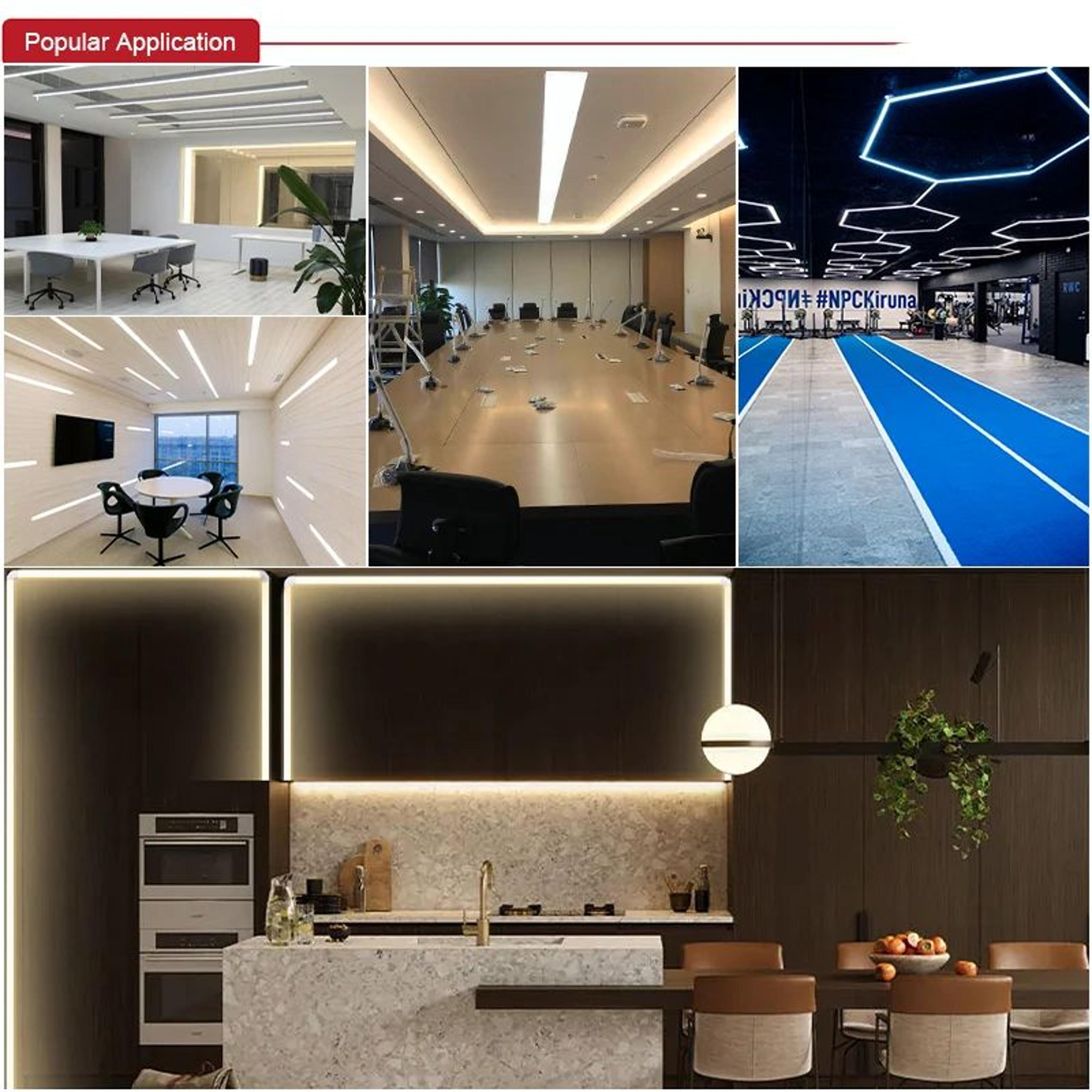 High Density Dimmable FCOB LED Strip Lights 1