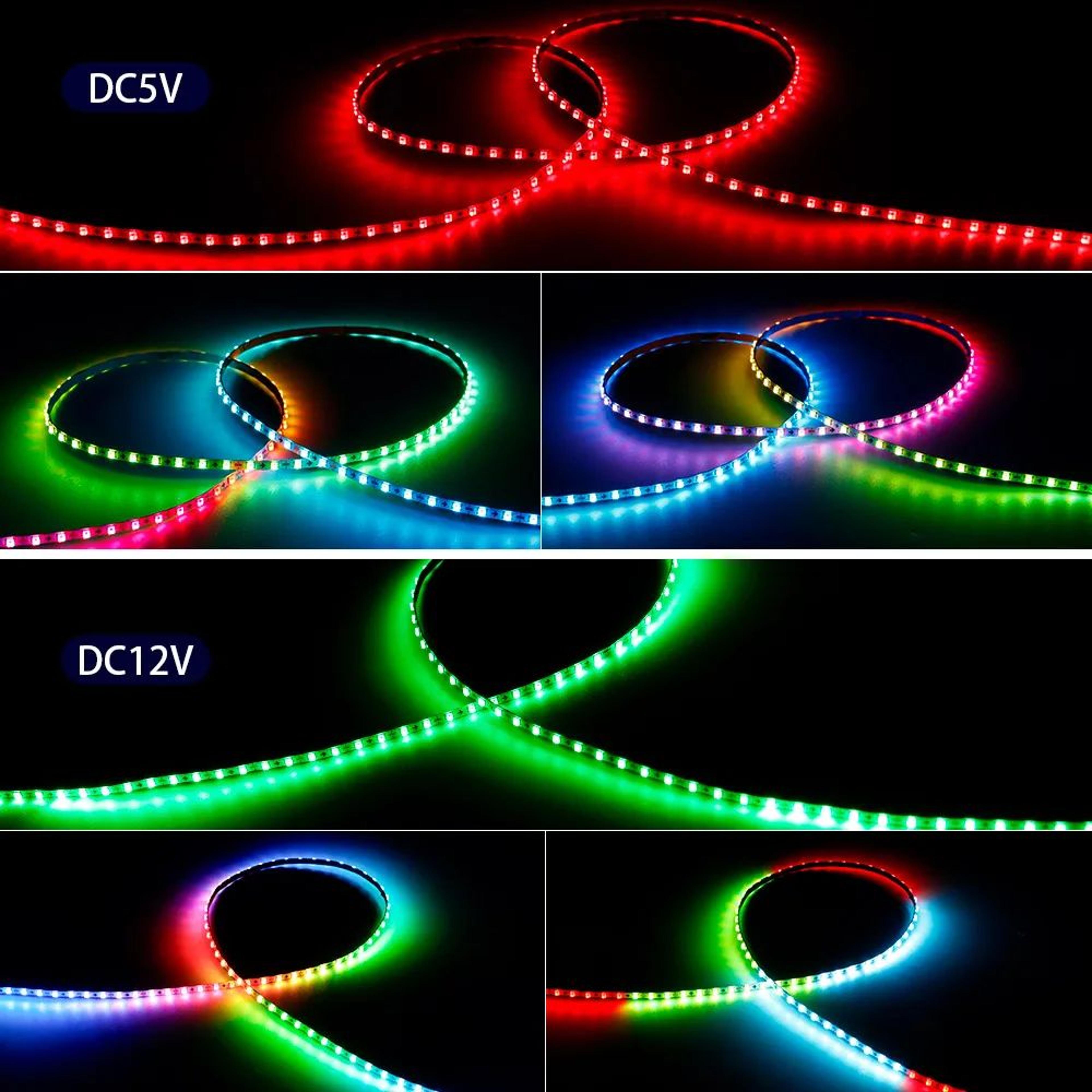Ultra Narrow WS2812B RGBIC LED Strip 4