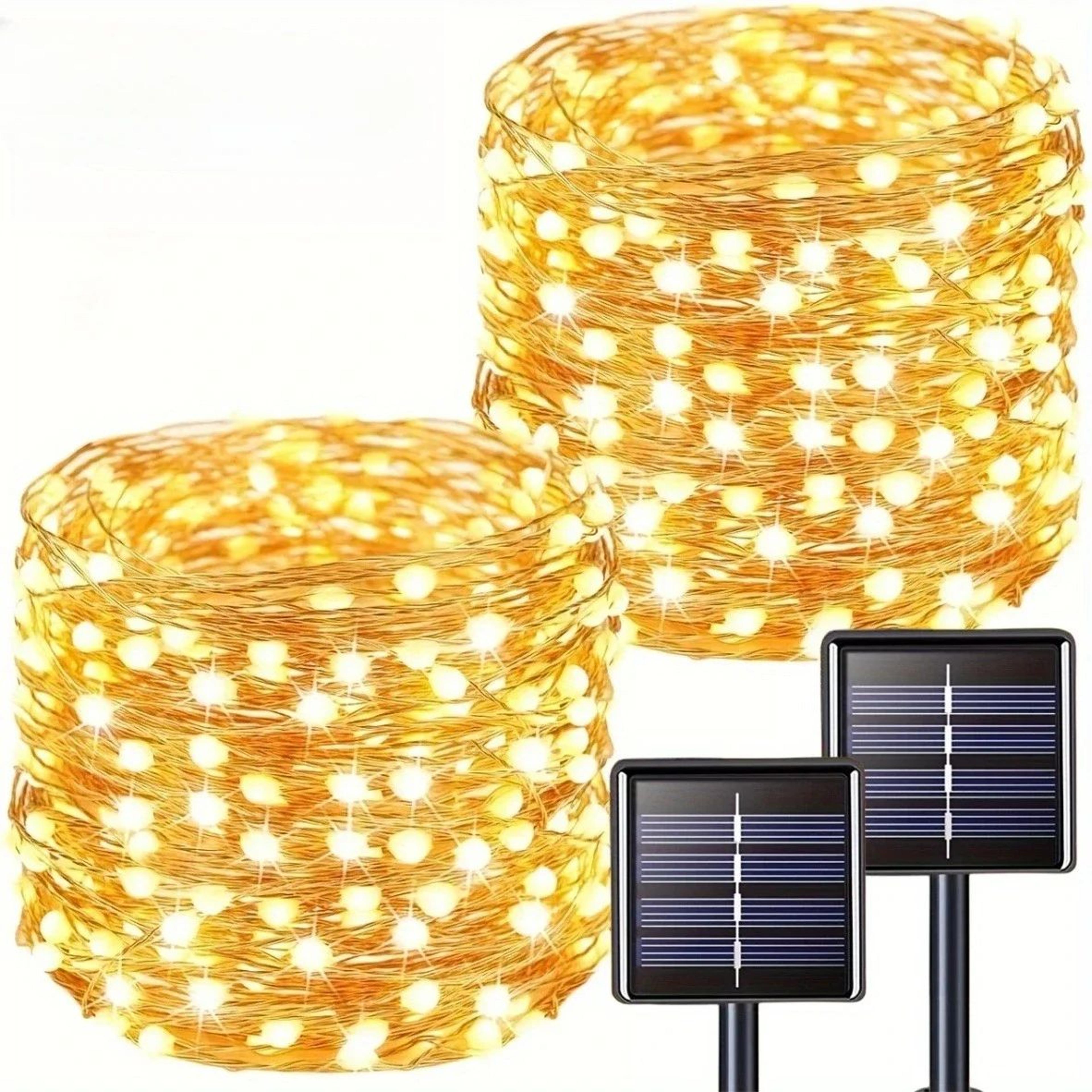 Eight Mode Solar Garden String Lights 9
