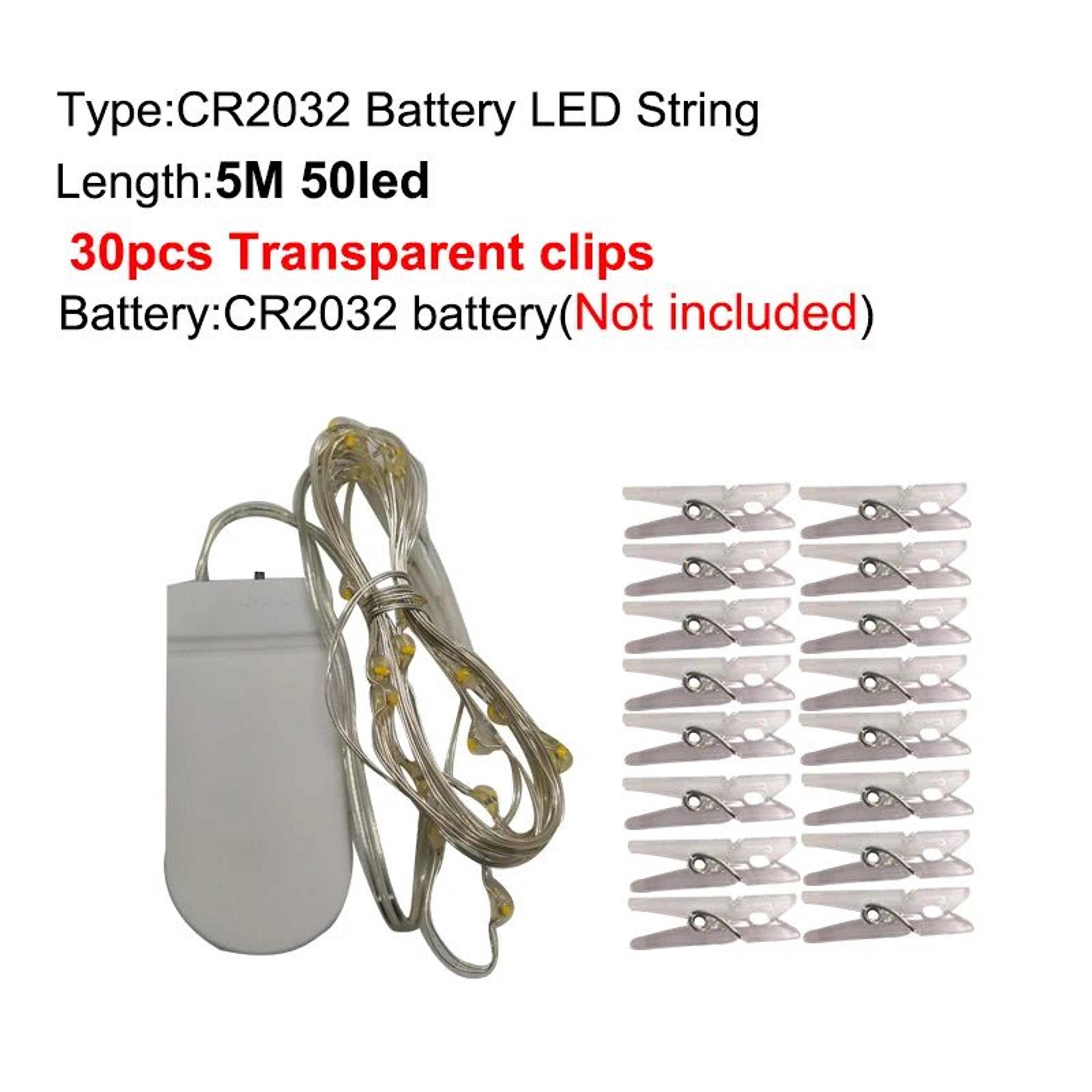 LED Photo Clip Fairy String Lights 9