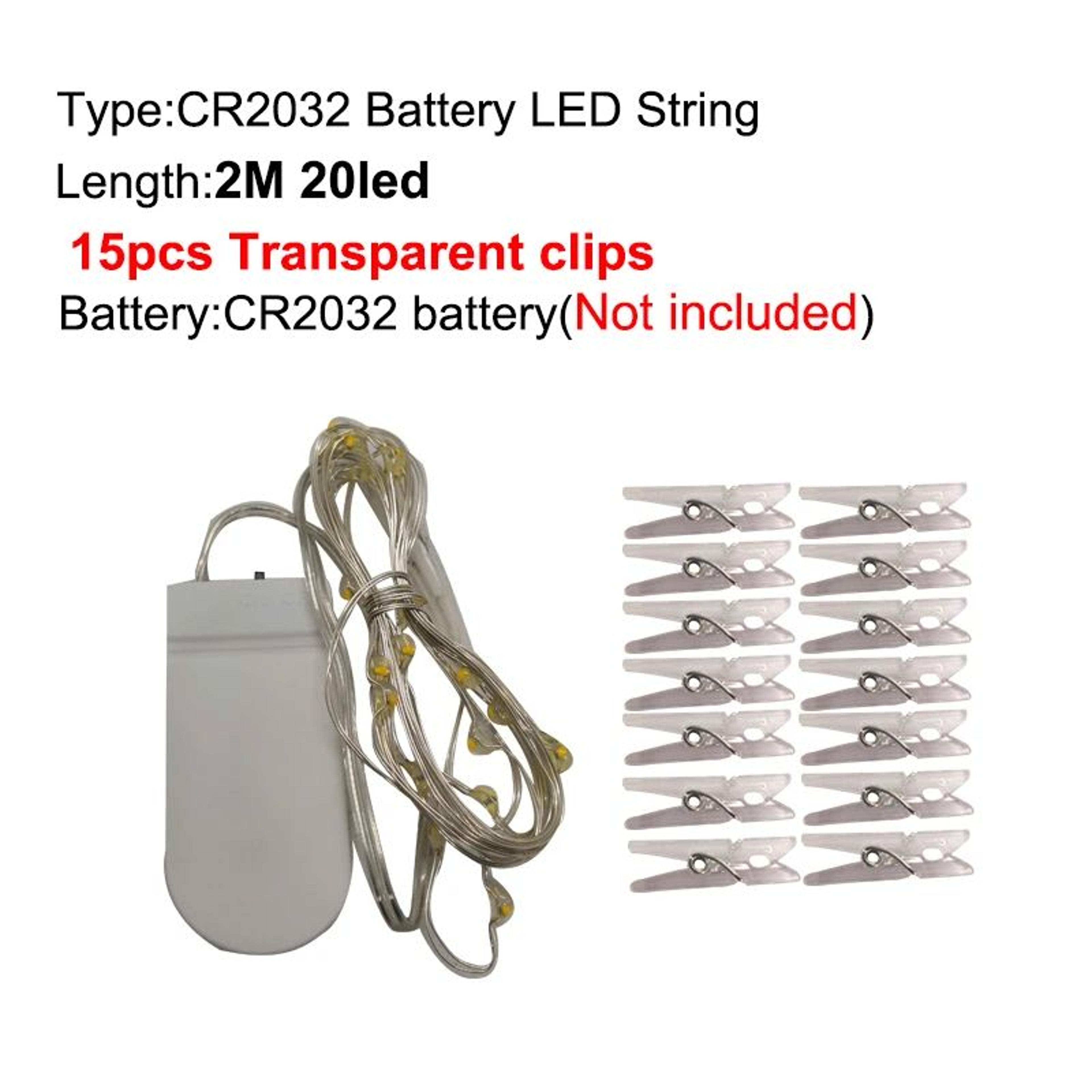 LED Photo Clip Fairy String Lights 7