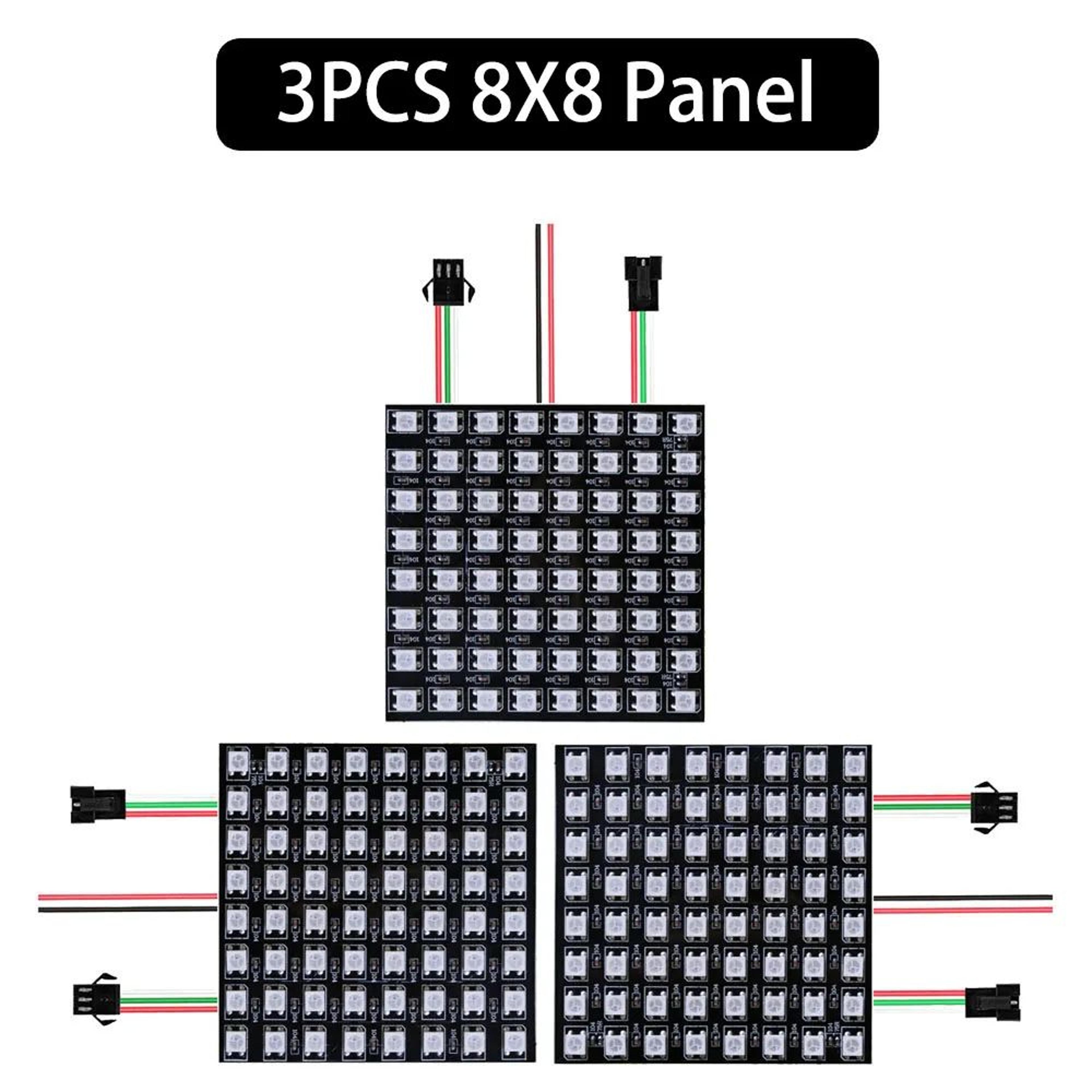 WS2812B Flexible RGB Pixel Matrix Panel 12
