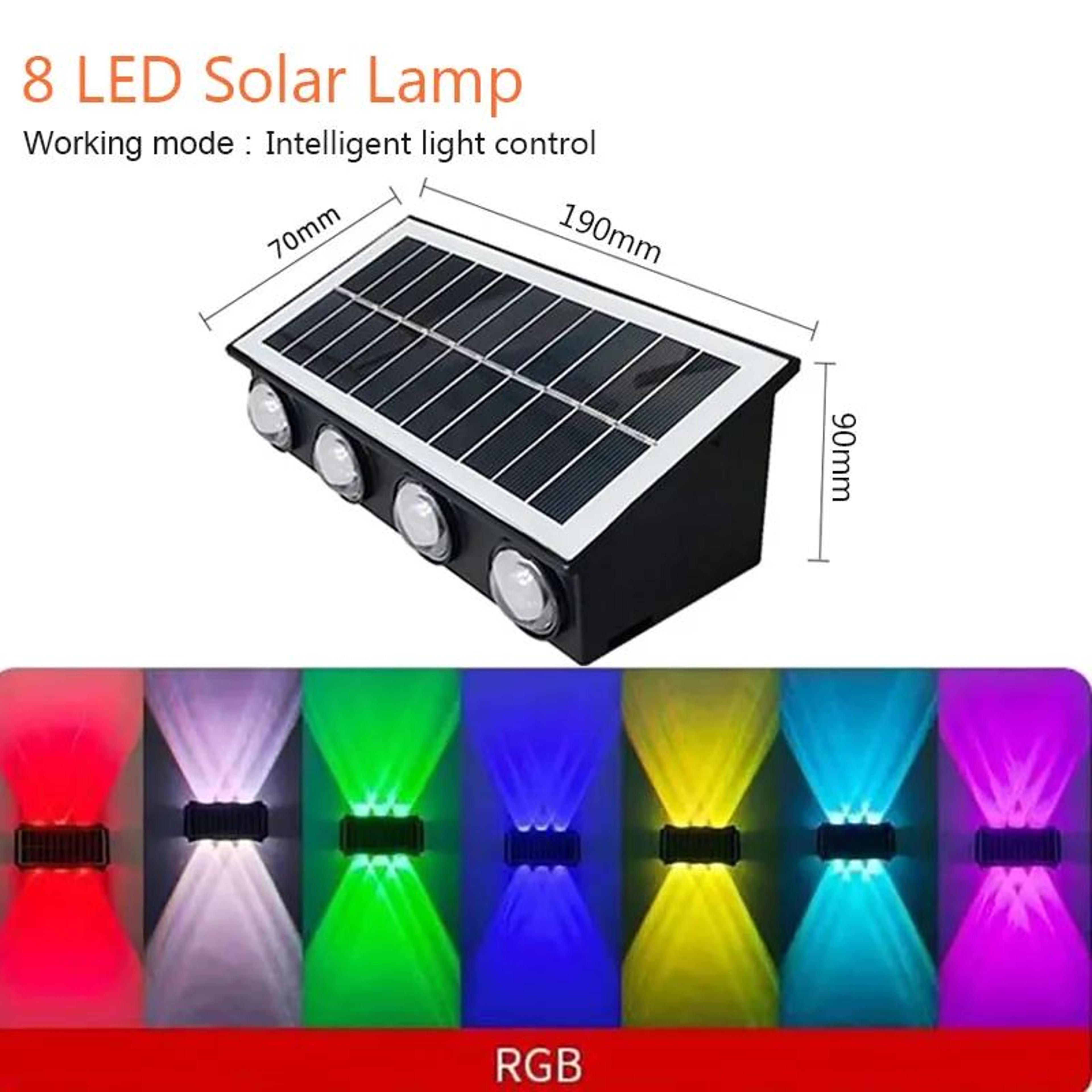 Up And Down Solar Wall Lights 10