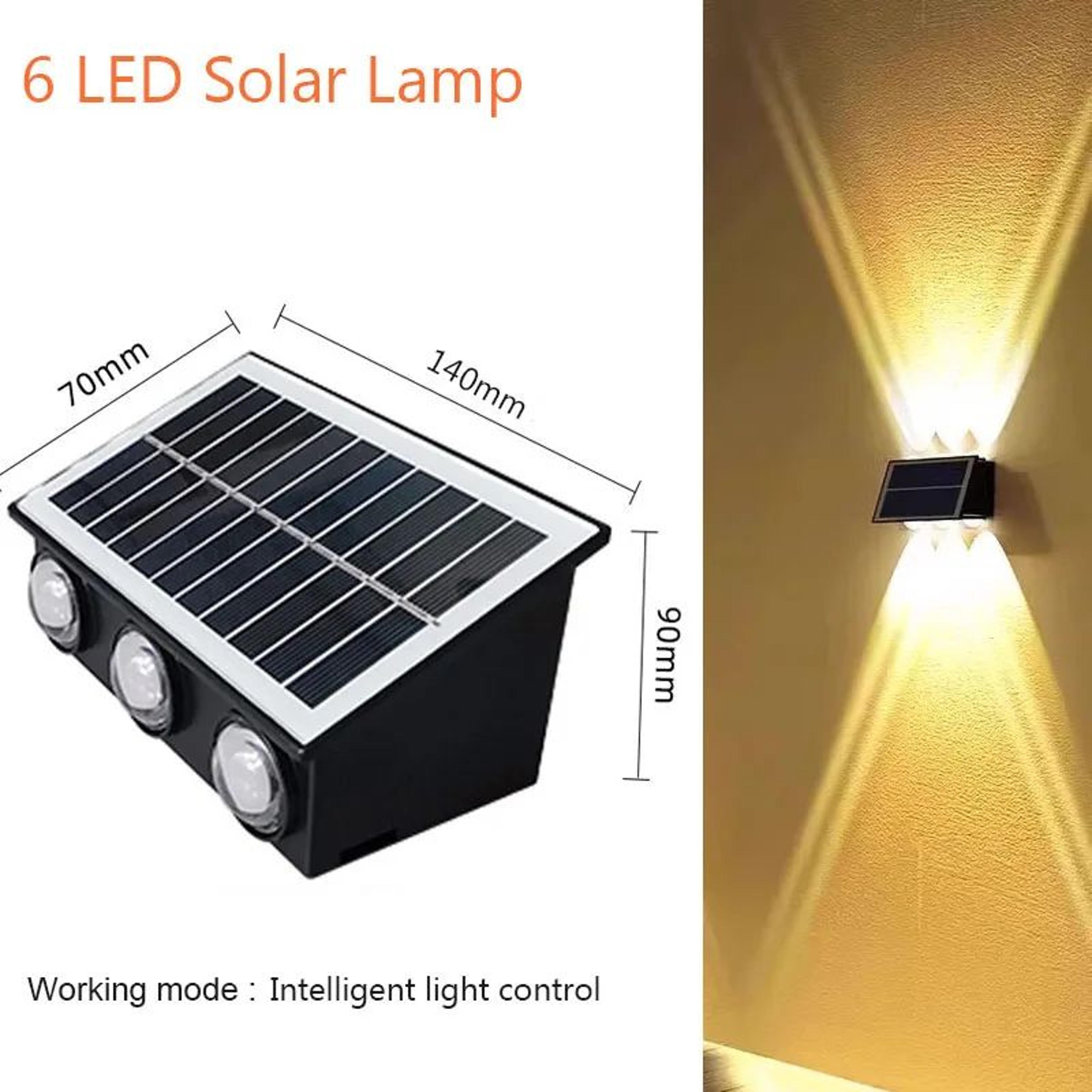 Up And Down Solar Wall Lights 9