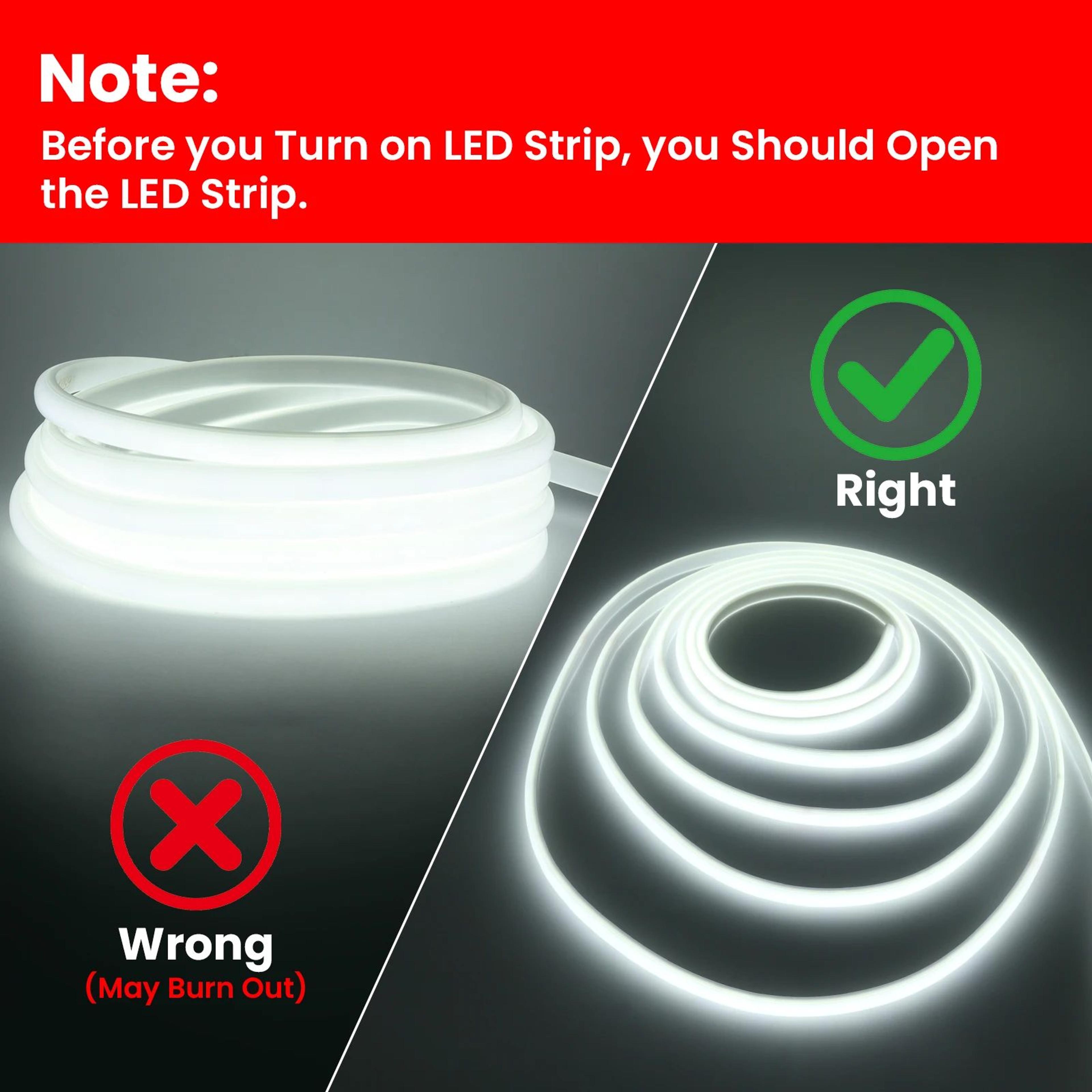 High Bright 220V COB Neon LED Strip 5
