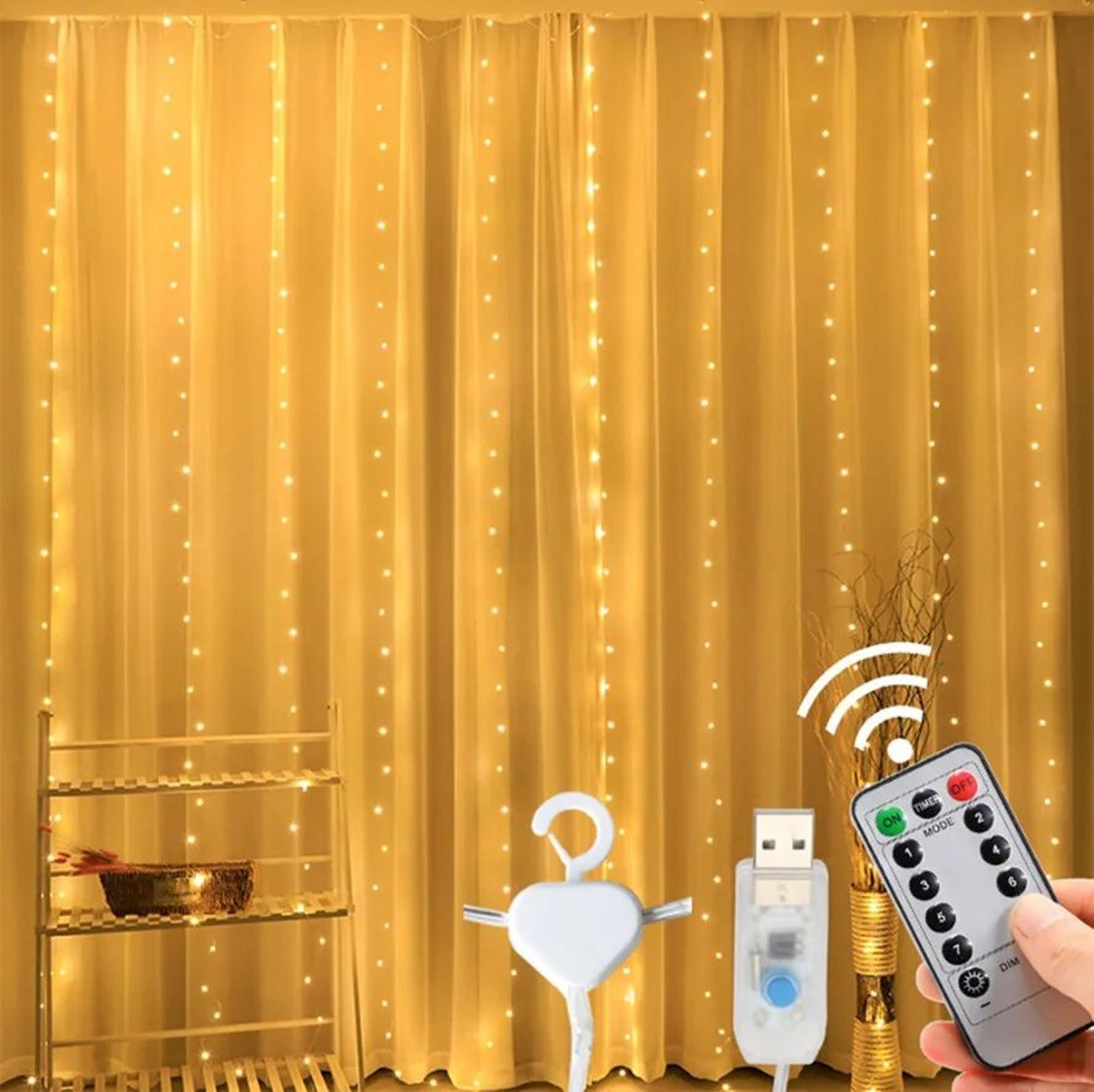 USB Celebration Fairy Curtain Lights 8