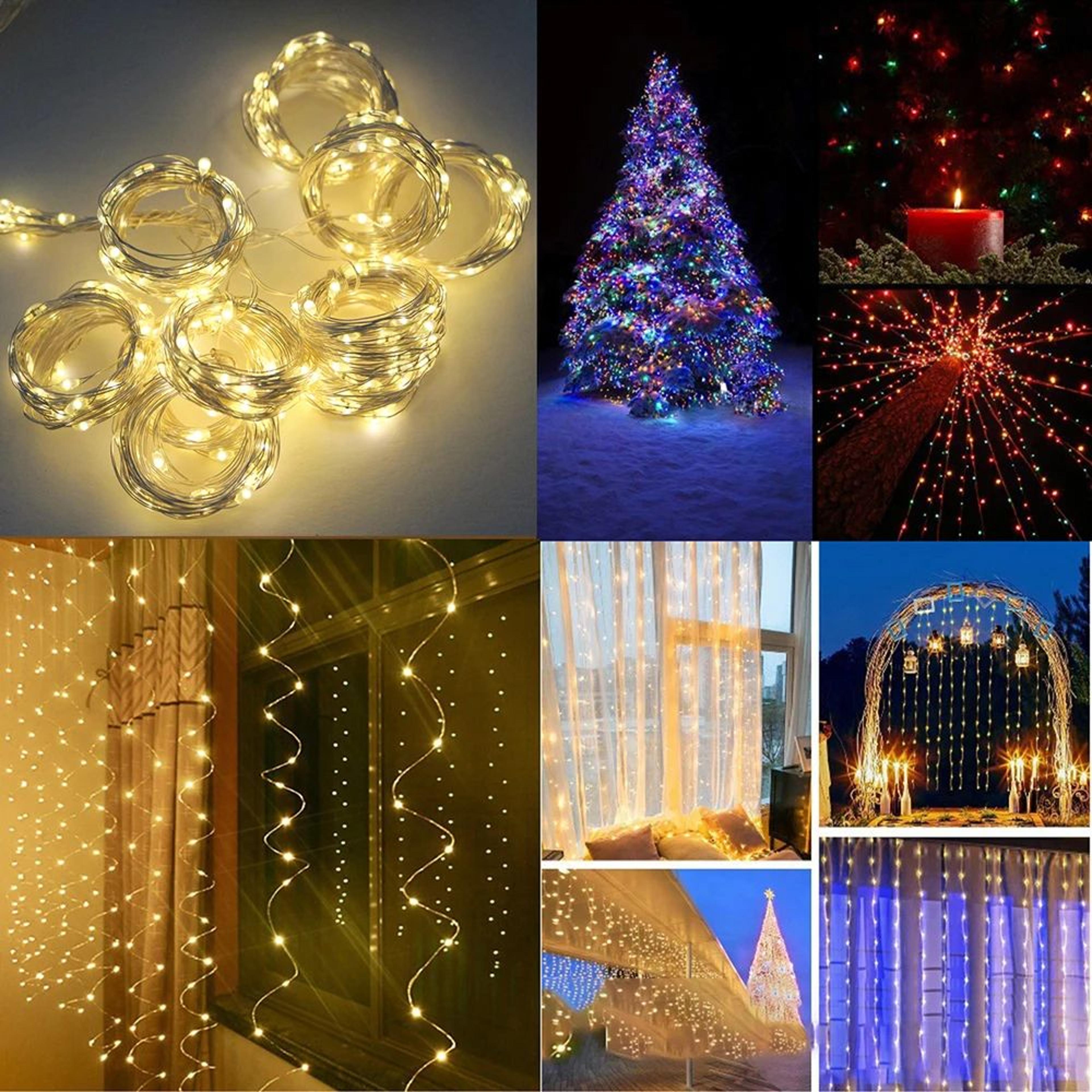 USB Celebration Fairy Curtain Lights 3