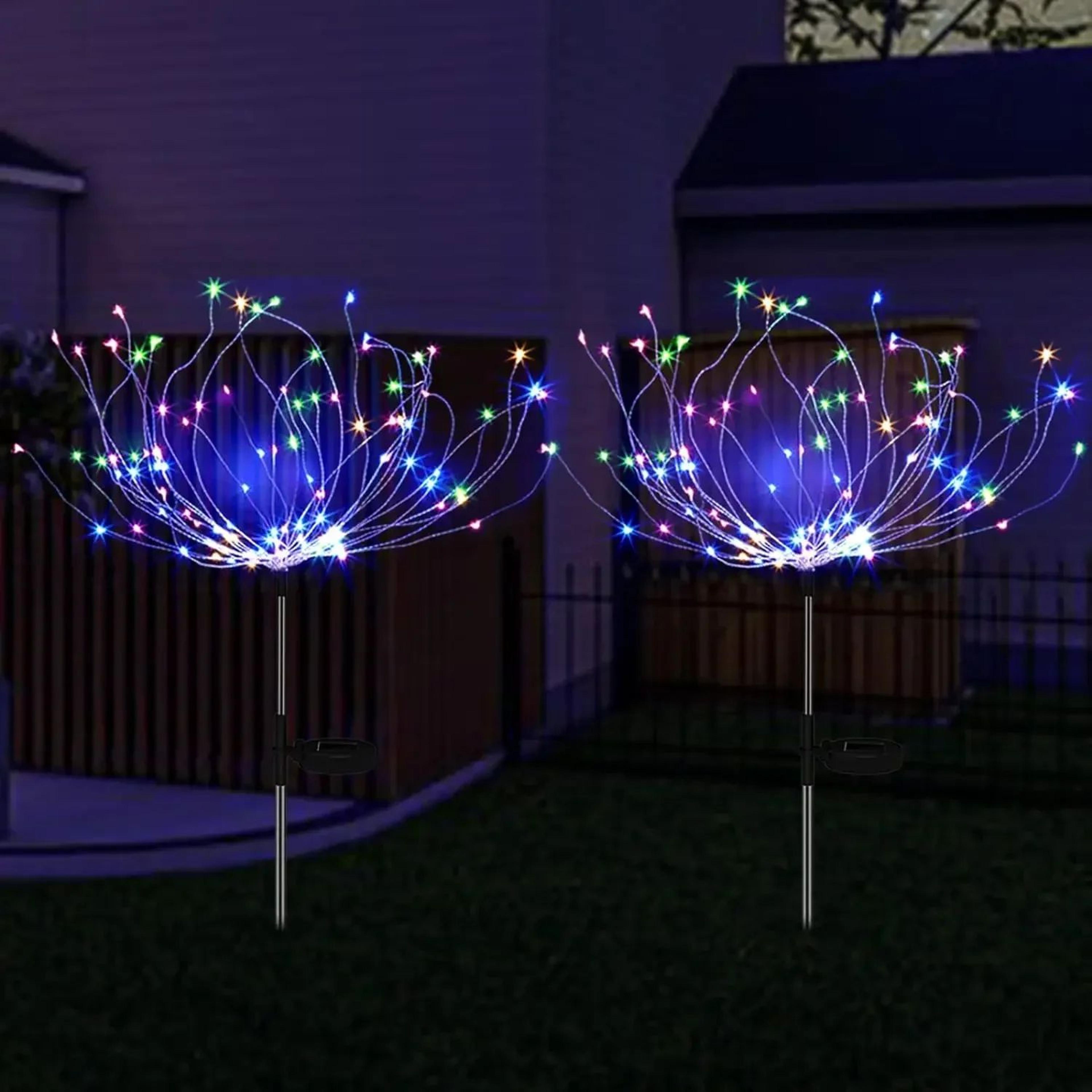 Solar Dandelion Firework Garden Lights 5