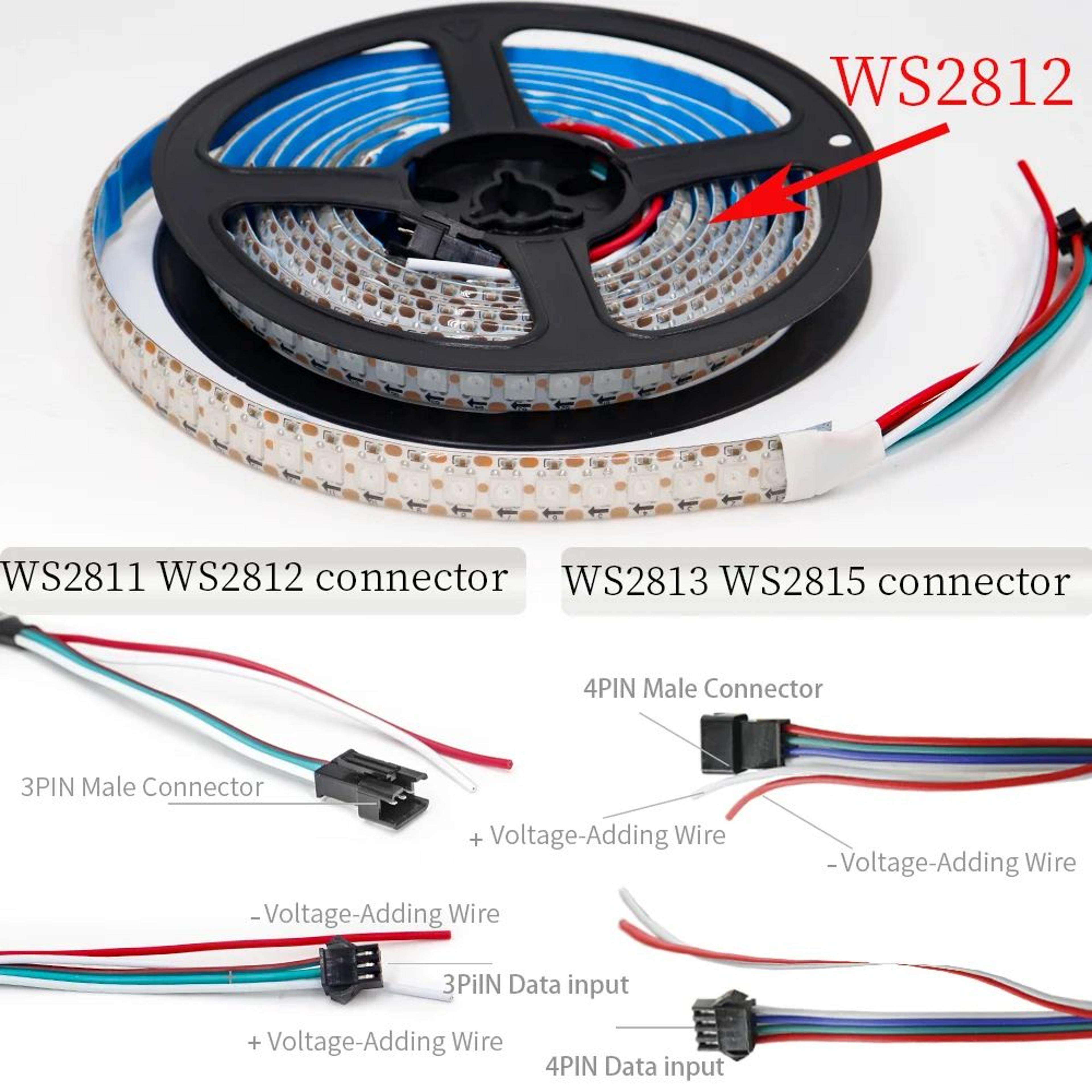 WS2812B WS2815 Addressable RGB LED Strip 2