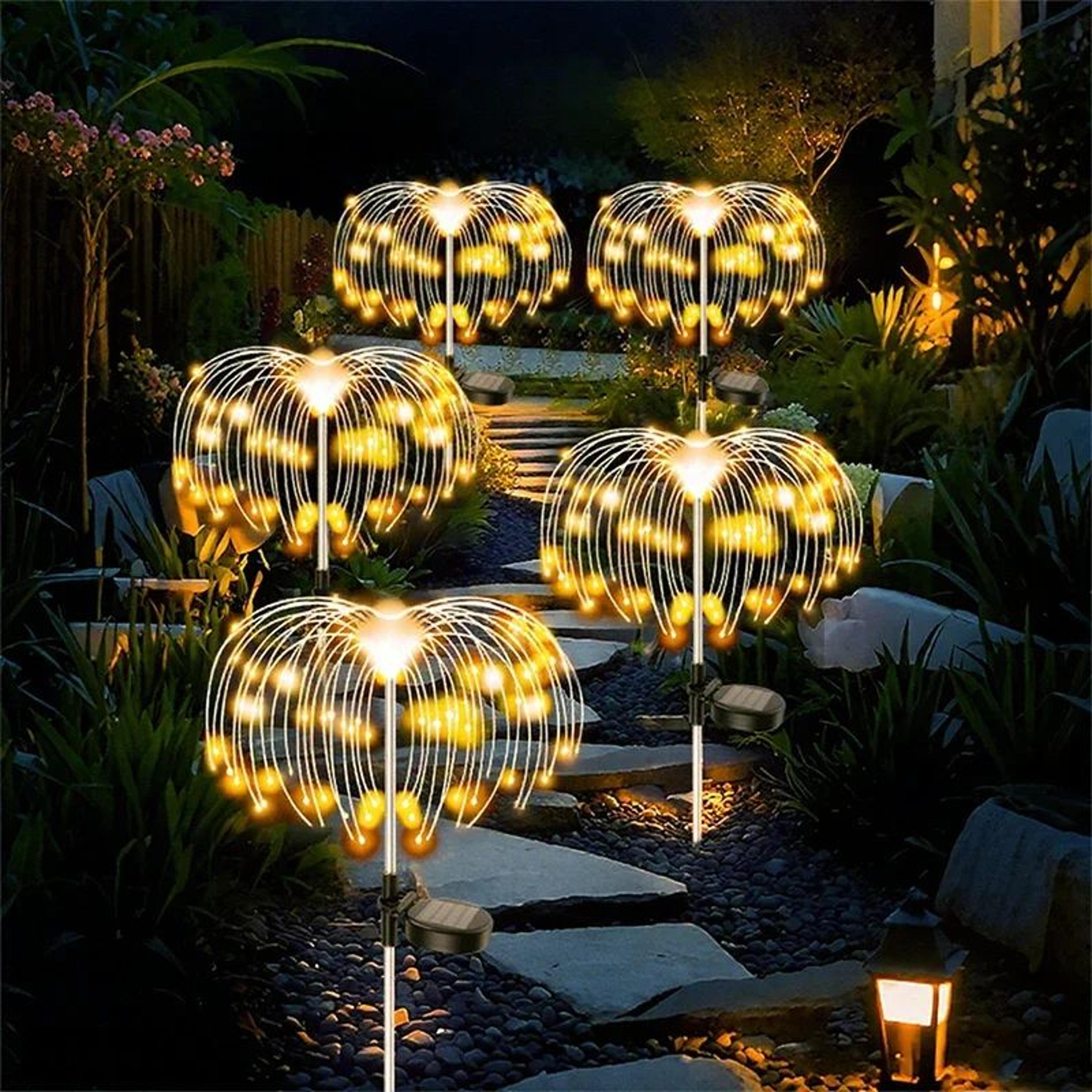 Solar Firework Garden Stake Lights 8