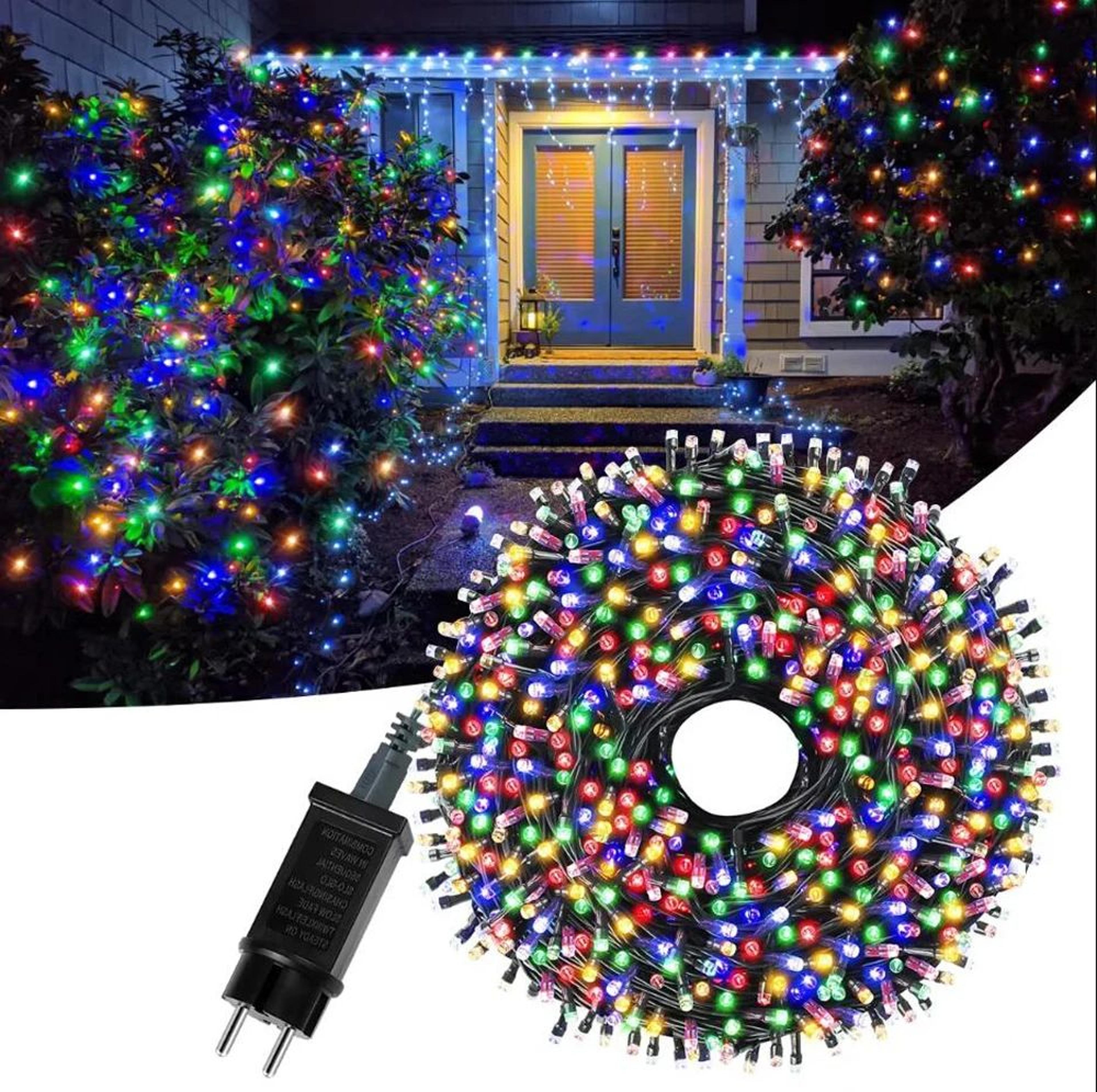 FestivaGlow Waterproof Outdoor LED String Lights 0