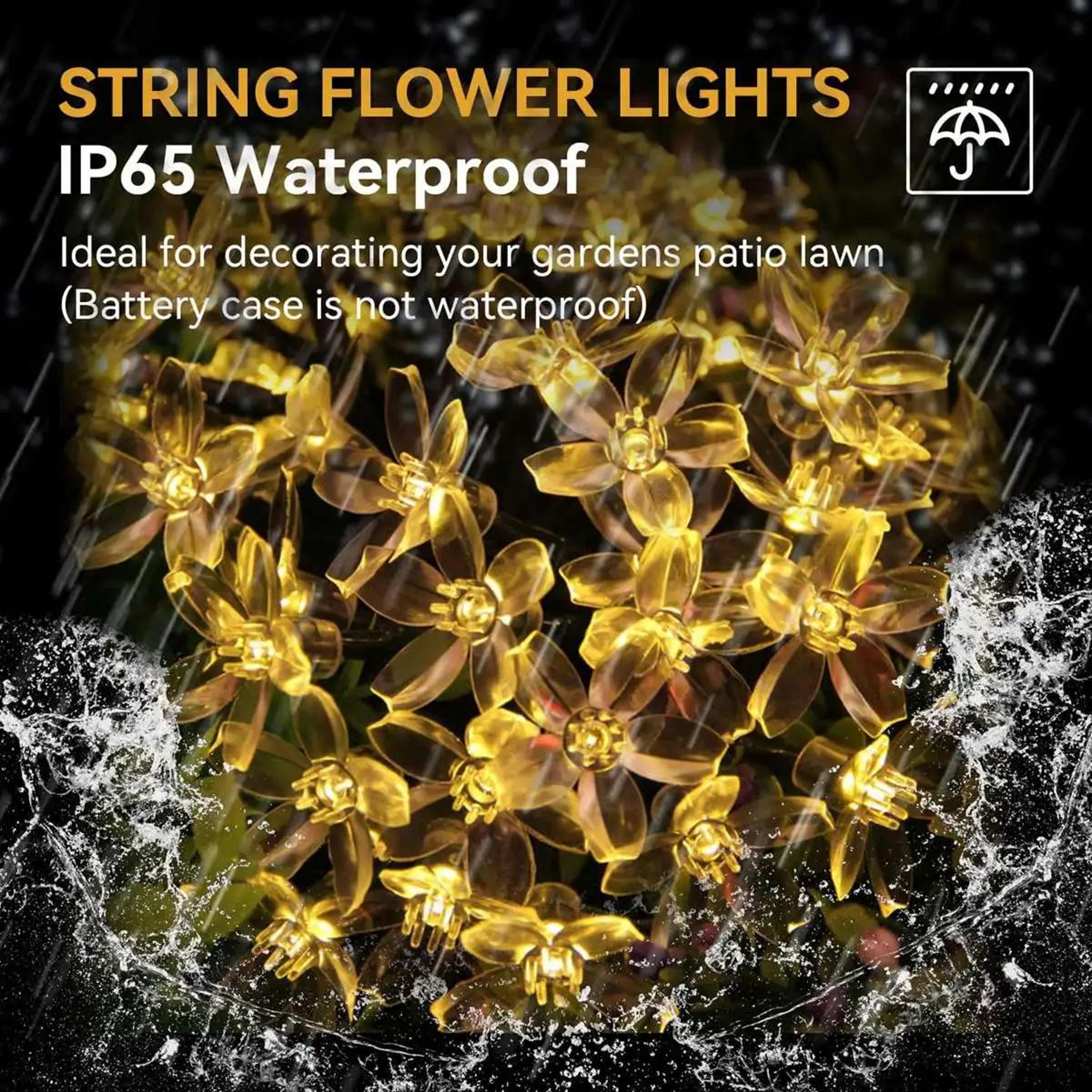 BloomGlow Cherry Blossom Fairy Lights 5