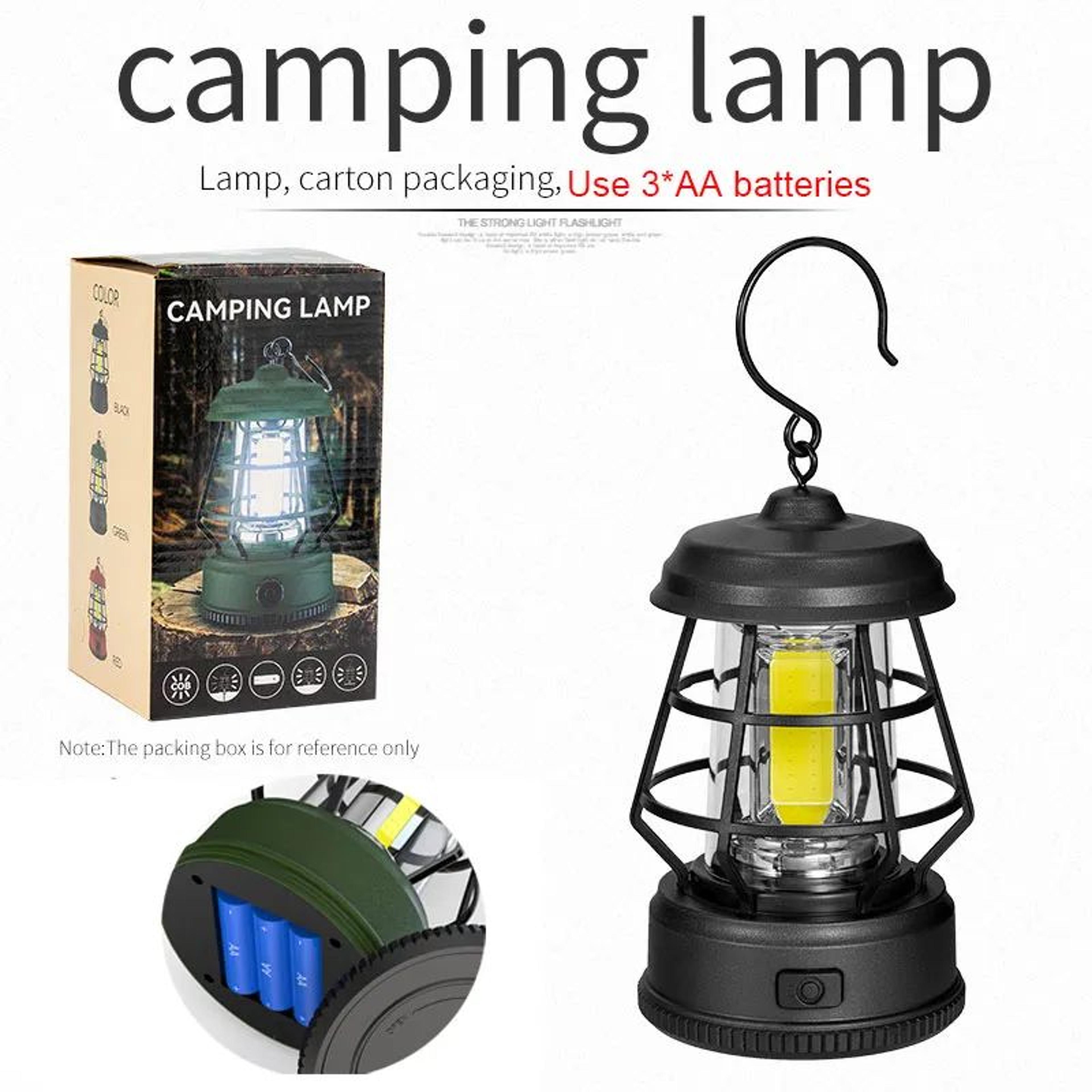 CampLume Retro Battery Powered Camping Lantern 6
