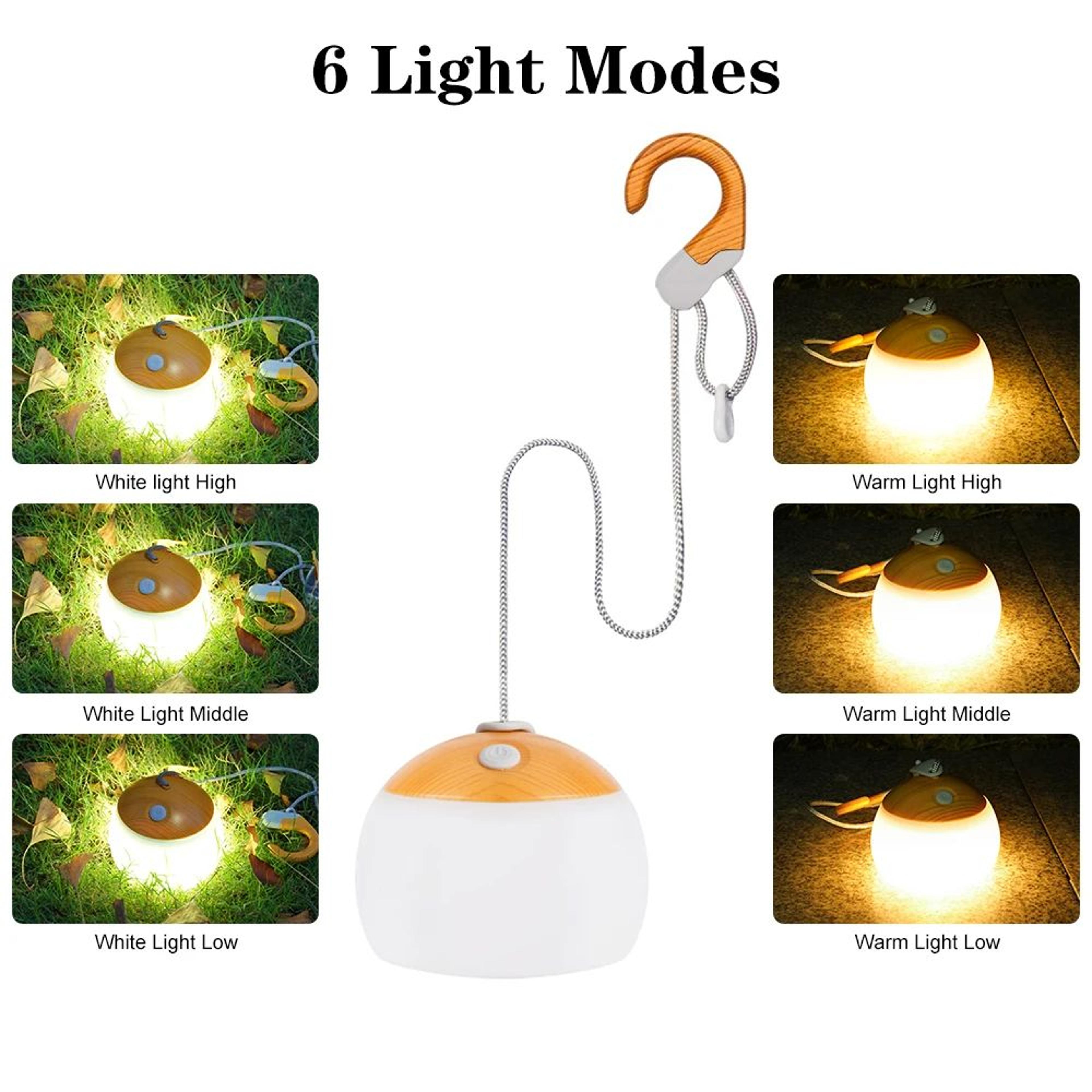 NomadGlow Mini USB Rechargeable Retro Camping Lantern 1