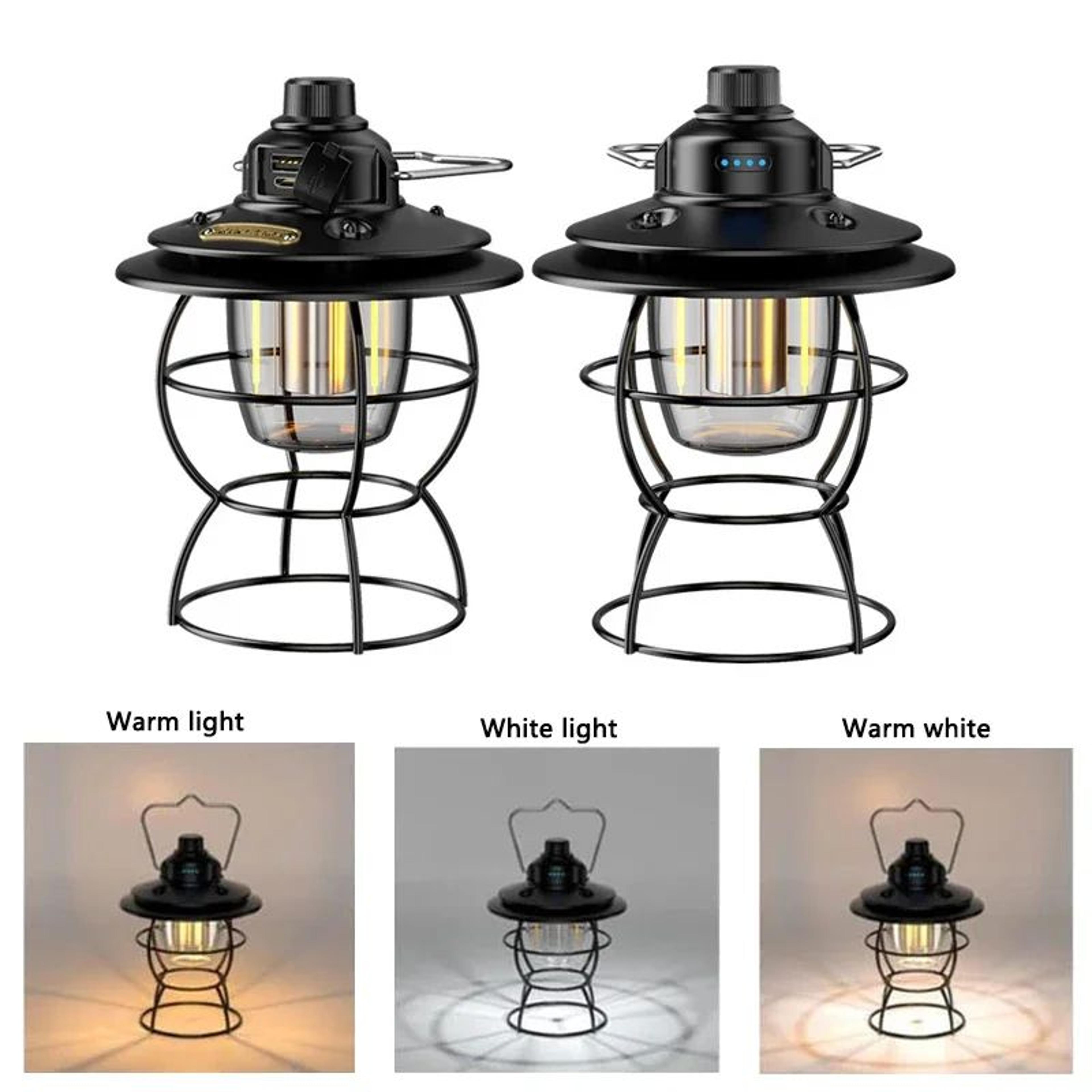 EmberLume USB Rechargeable Retro Camping Lantern 1