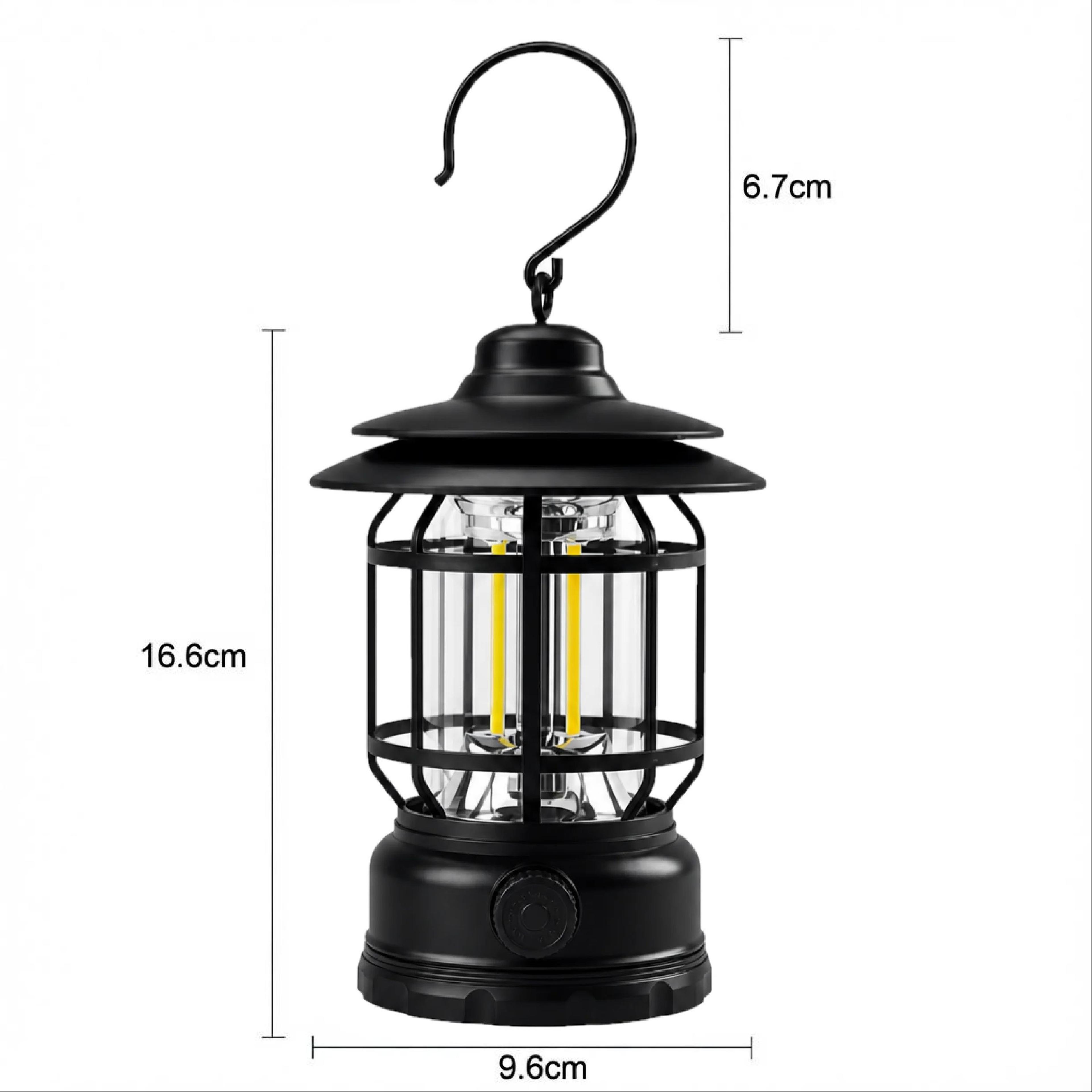 TrailHaven 200LM Type C Rechargeable Dimmable Camping Lantern 5