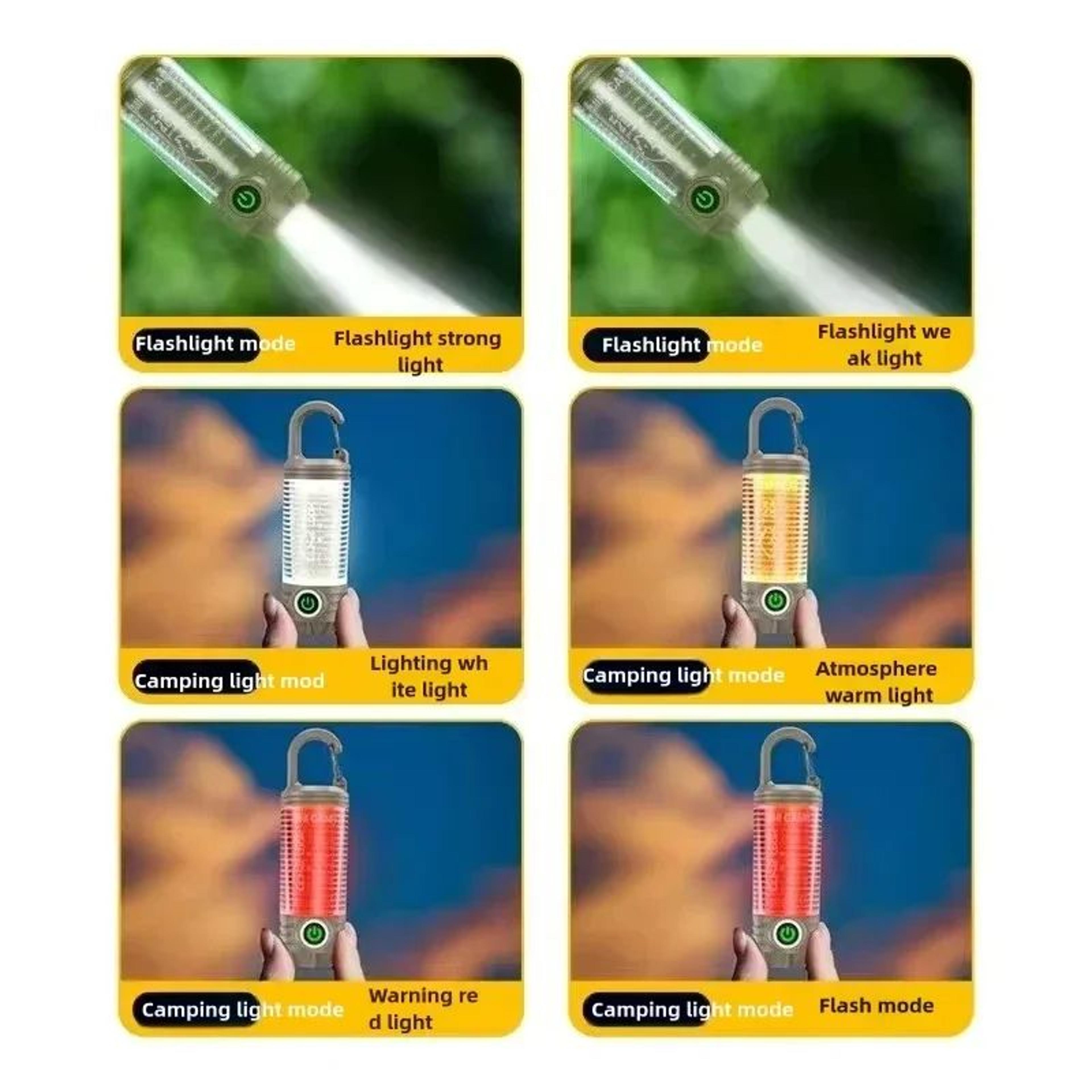 TrailCore Waterproof Rechargeable Multifunction Camping Light 4