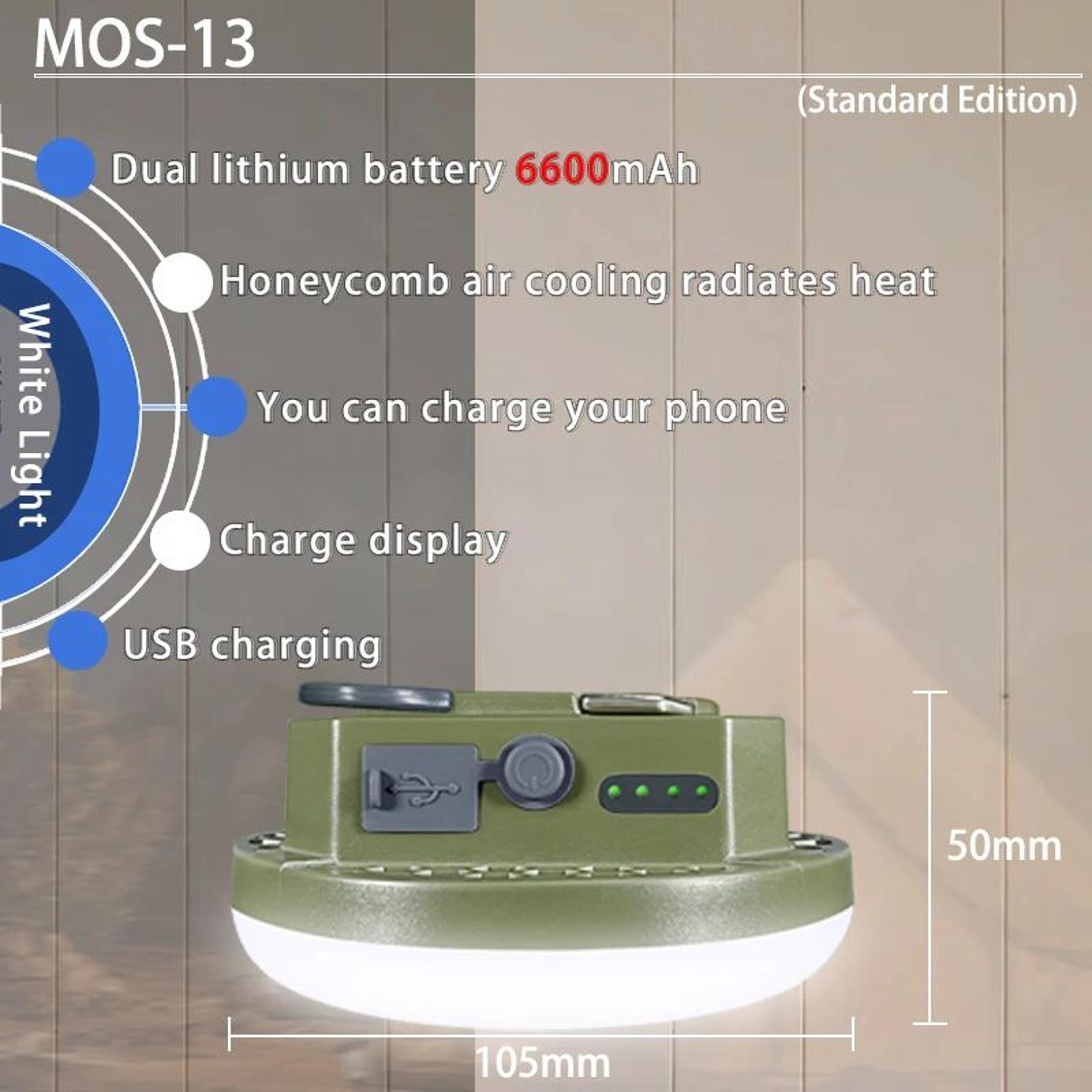 StormCore 9900mAh IP66 Rechargeable Camping Light 8