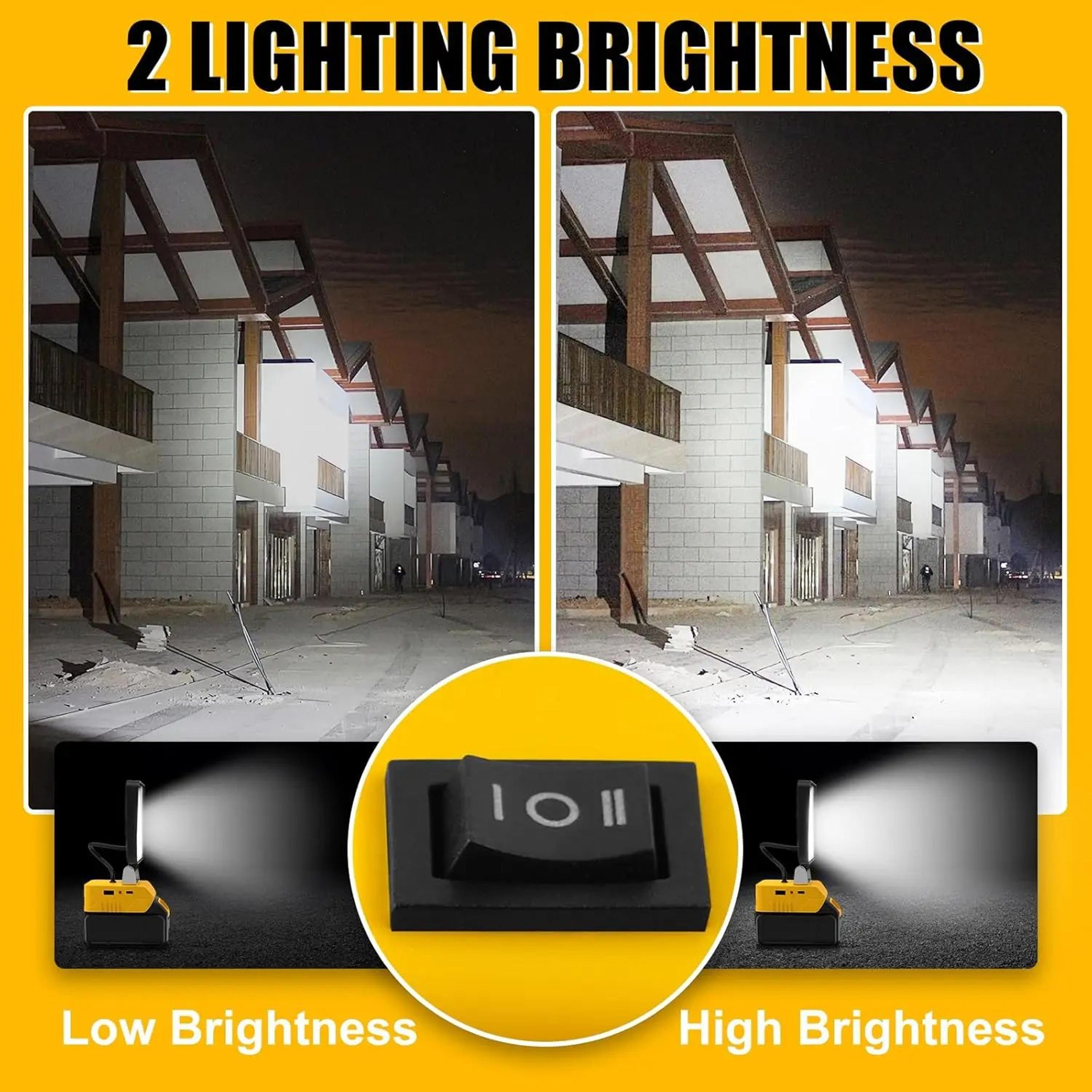 5200 Lumen Cordless LED Work Light 4